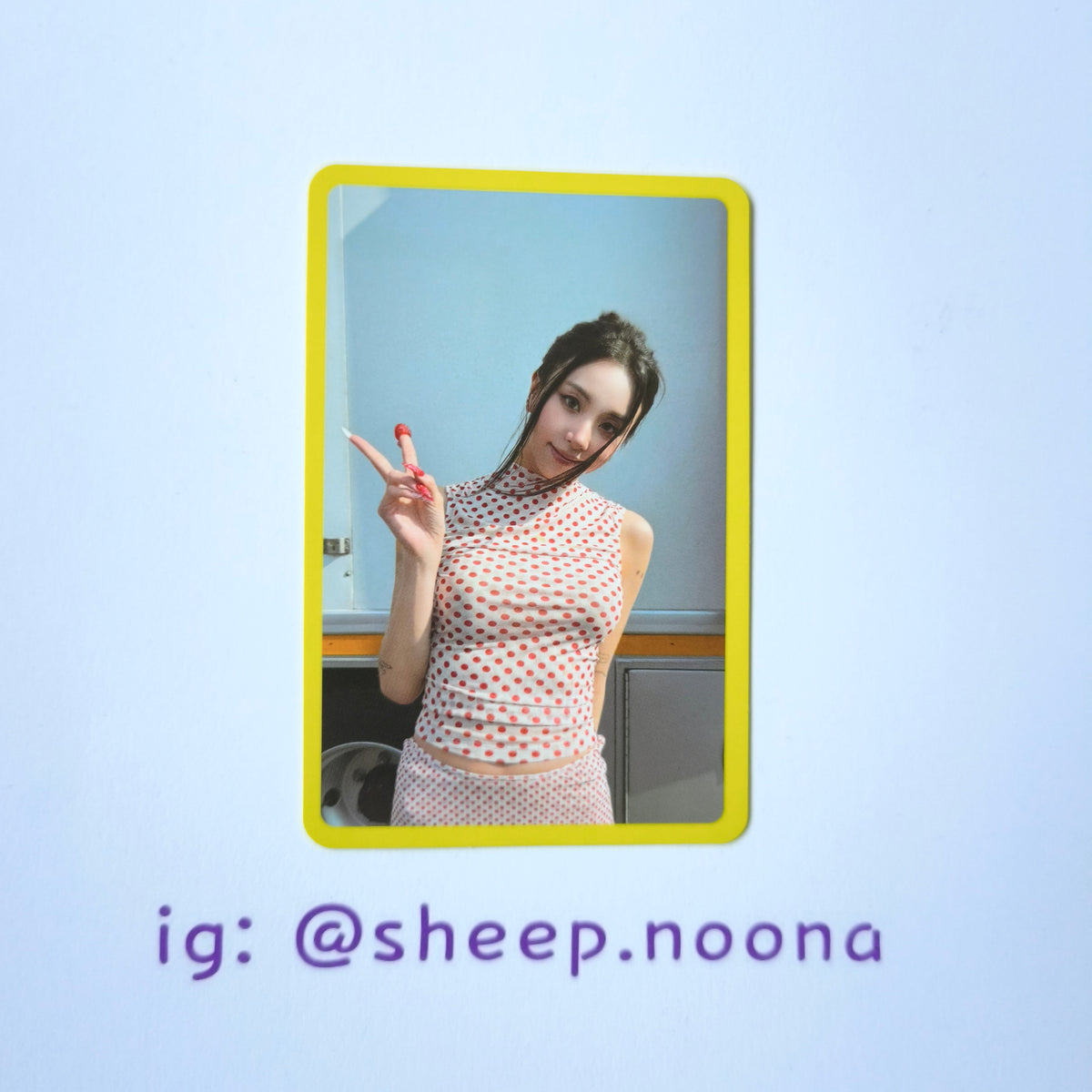 Photocards Chaeyoung Twice