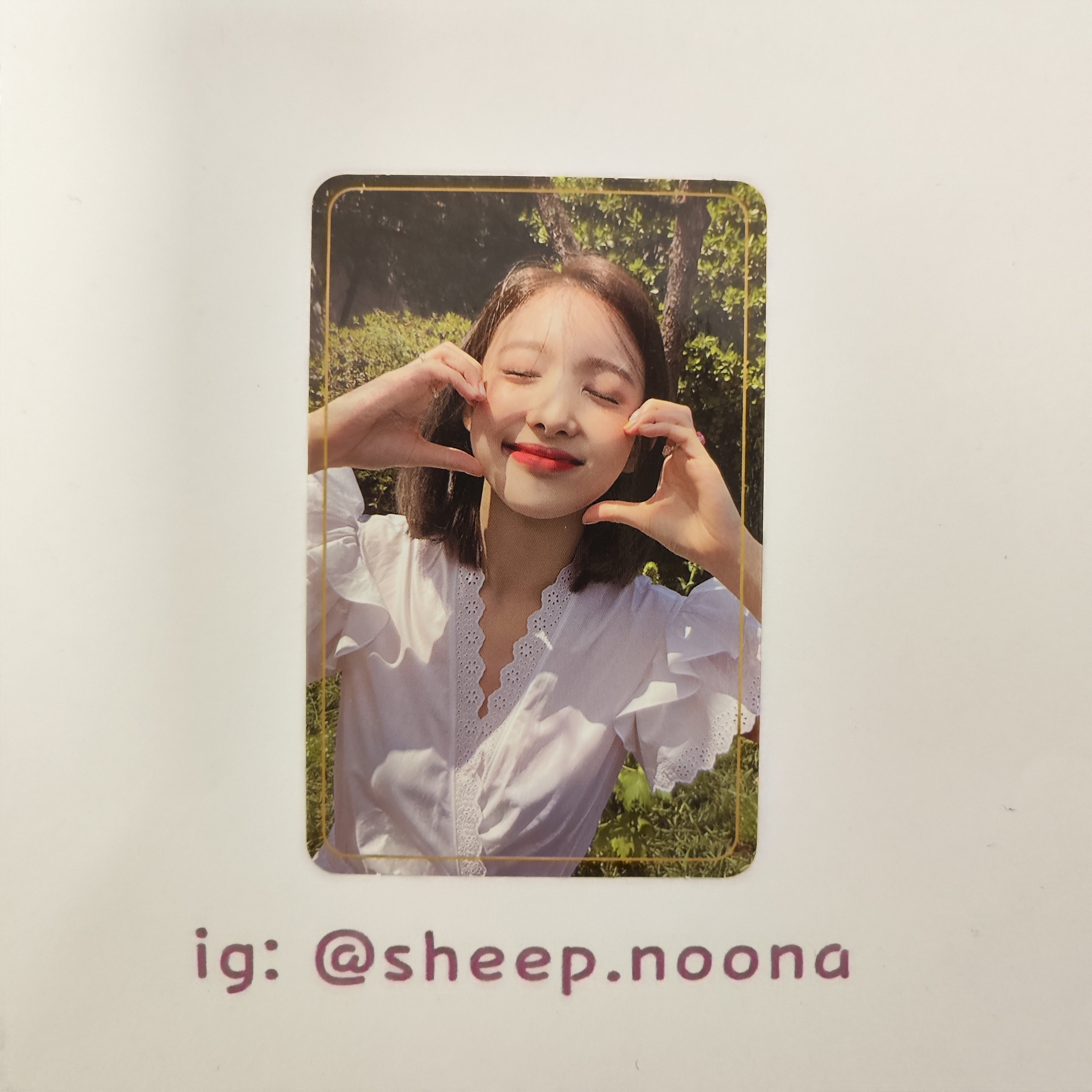 Photocard Nayeon Twice