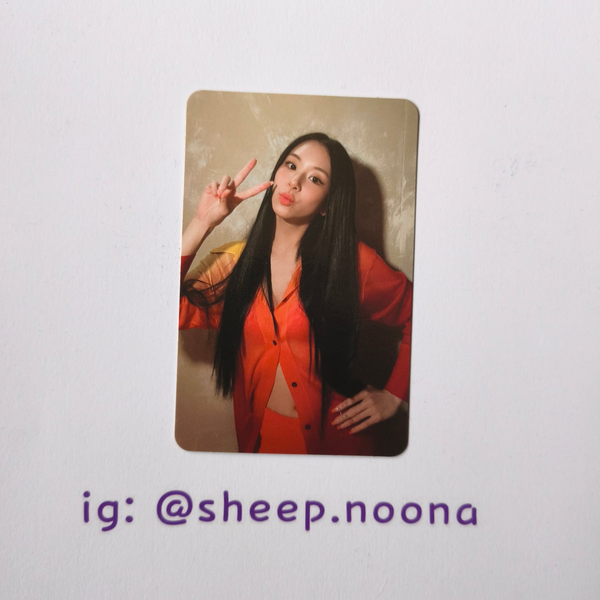 Photocards Chaeyoung Twice