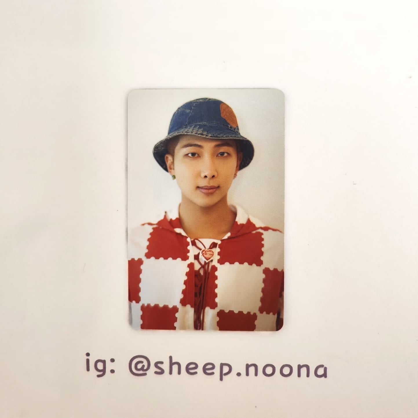Photocard RM BTS
