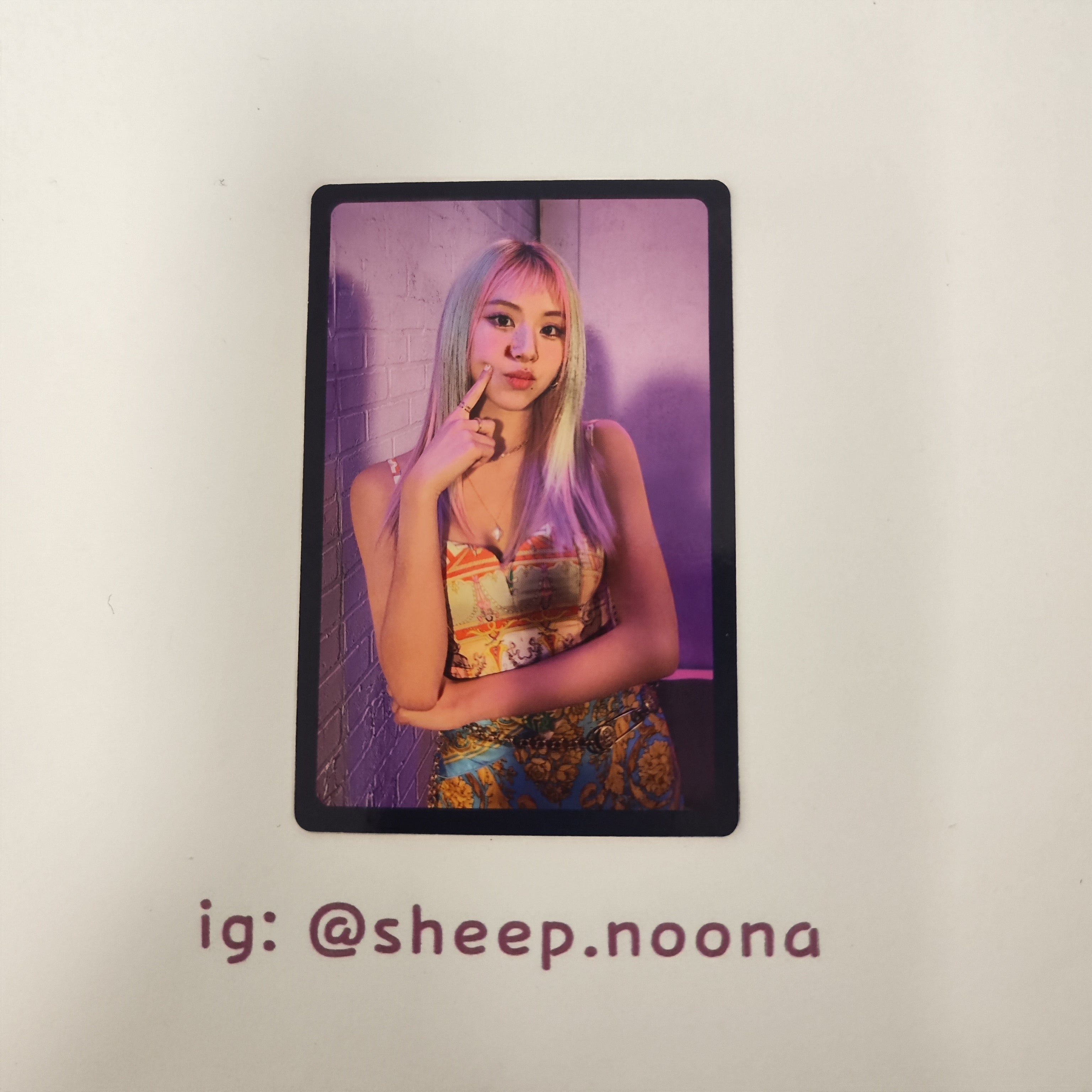Photocards Chaeyoung Twice