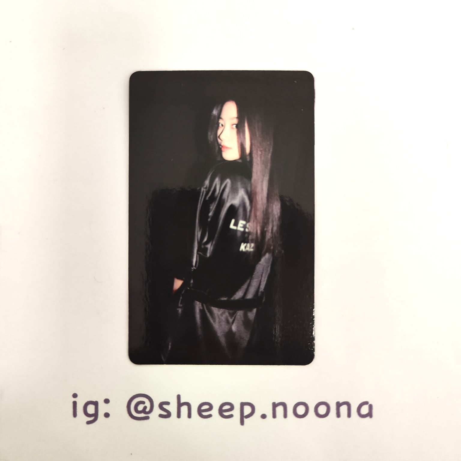 Photocard Kazuha Le Sserafim