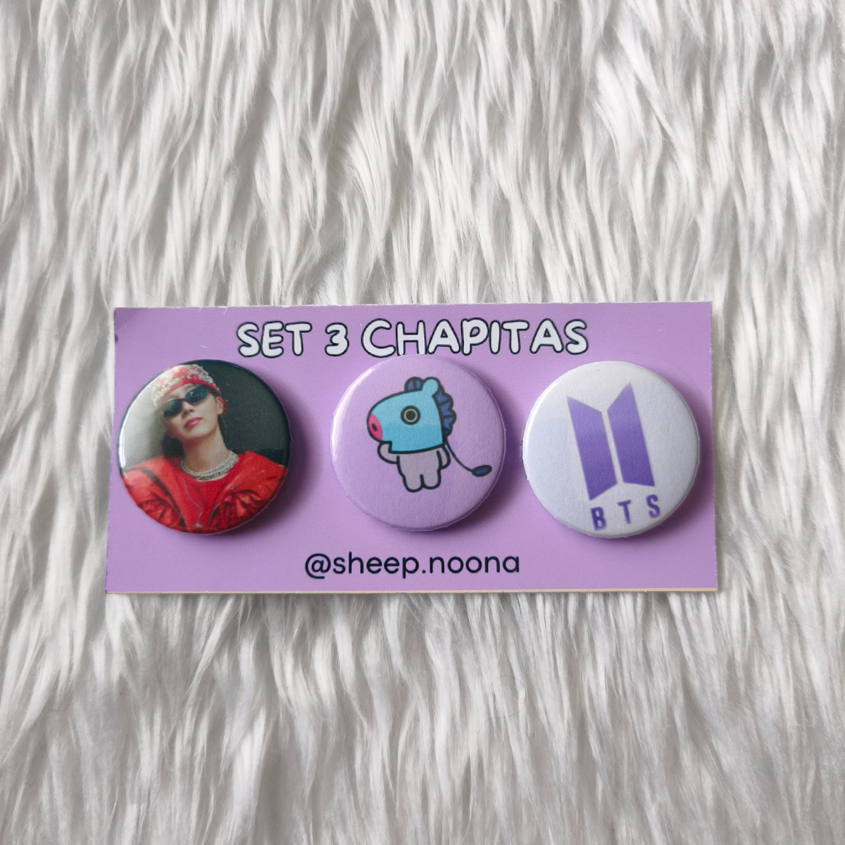 Chapas BTS
