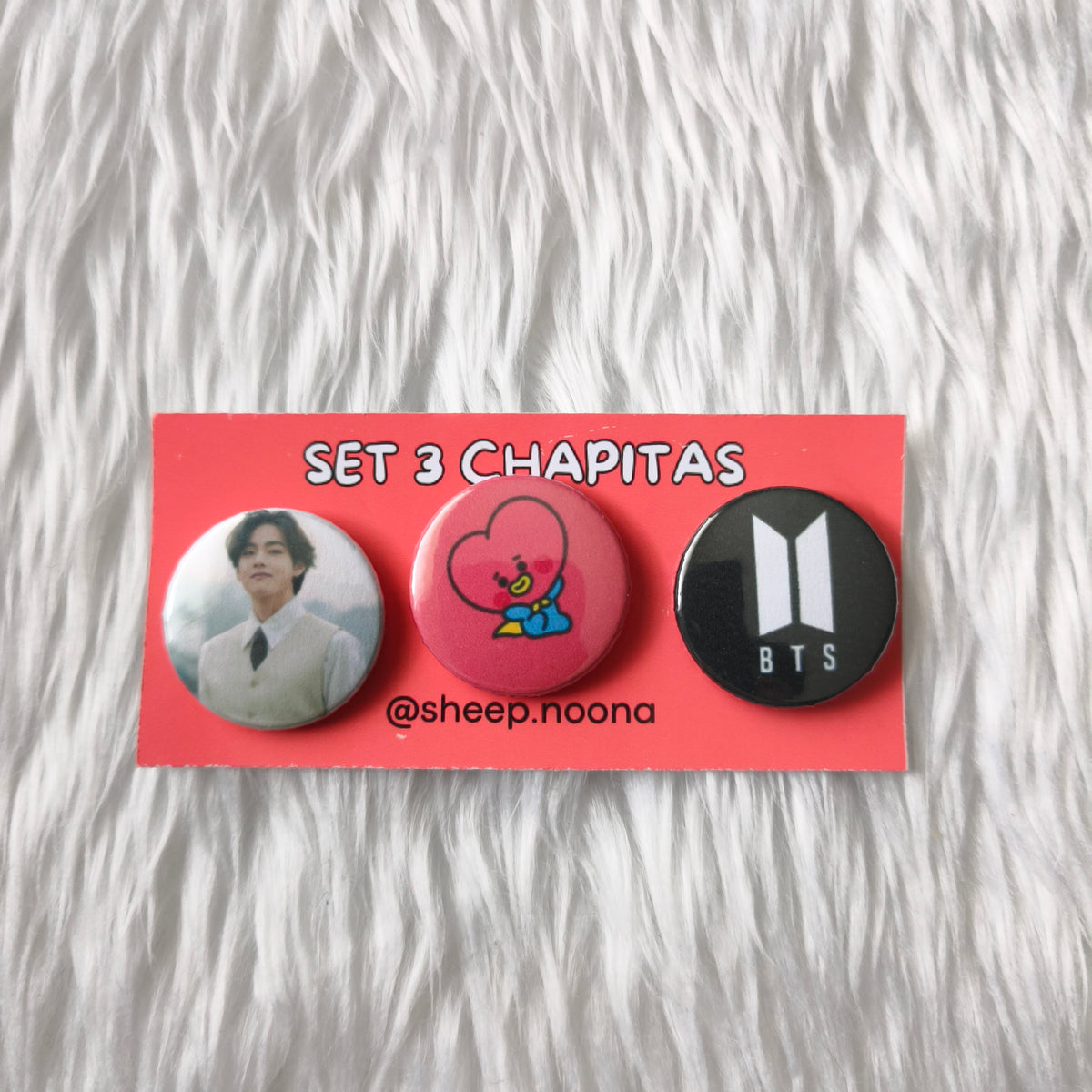 Chapas BTS