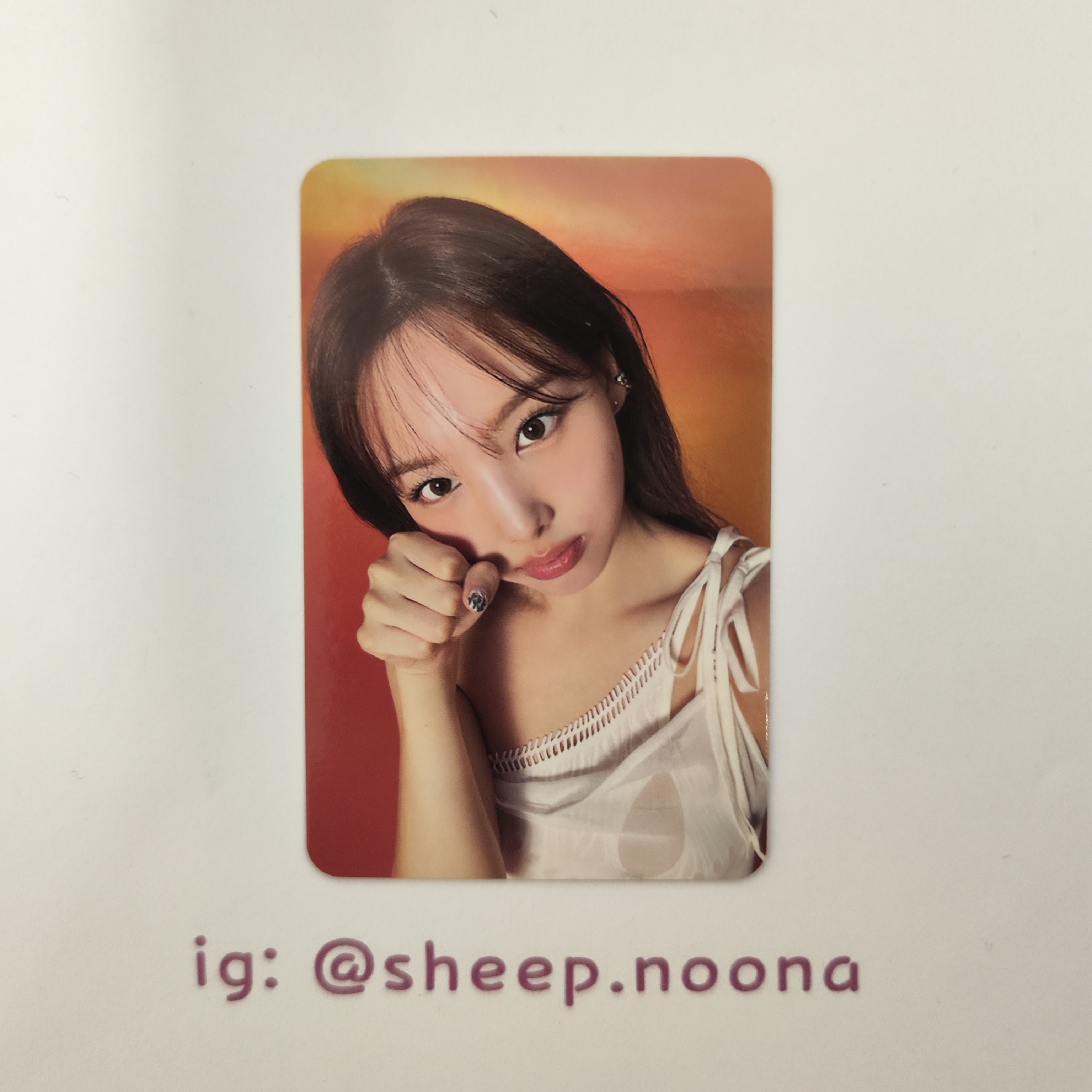 Photocard Nayeon Twice