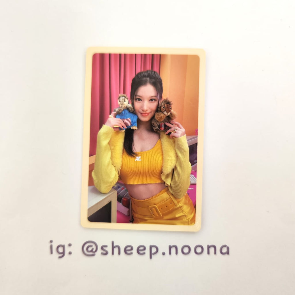 Photocard Sana Twice