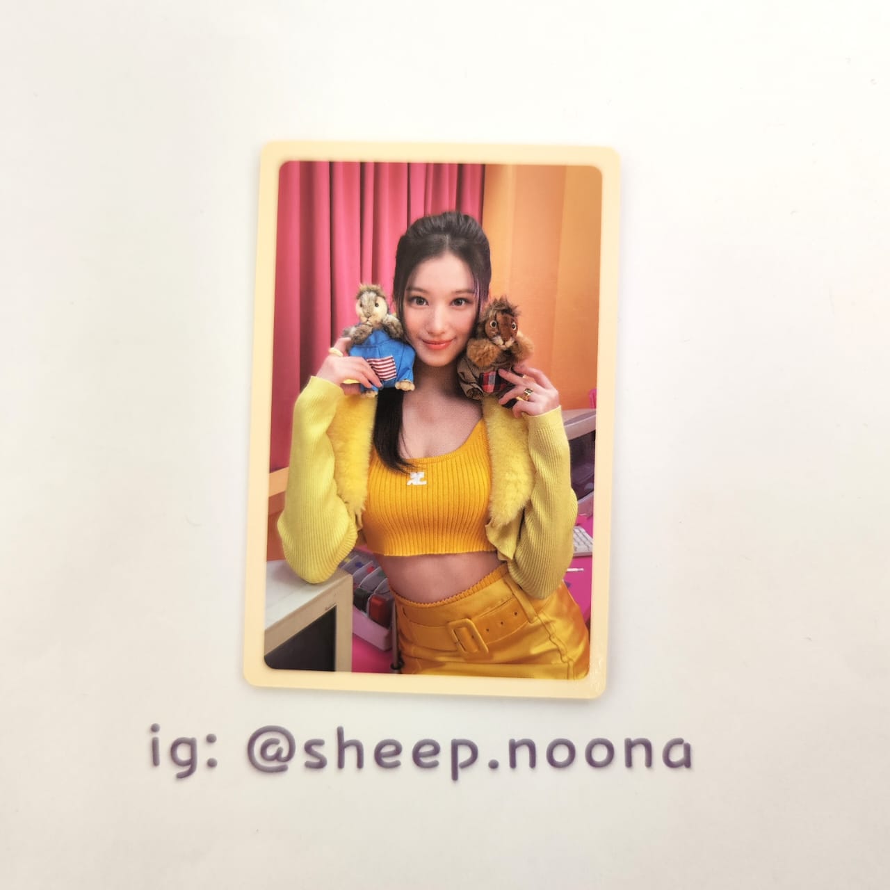 Photocard Sana Twice