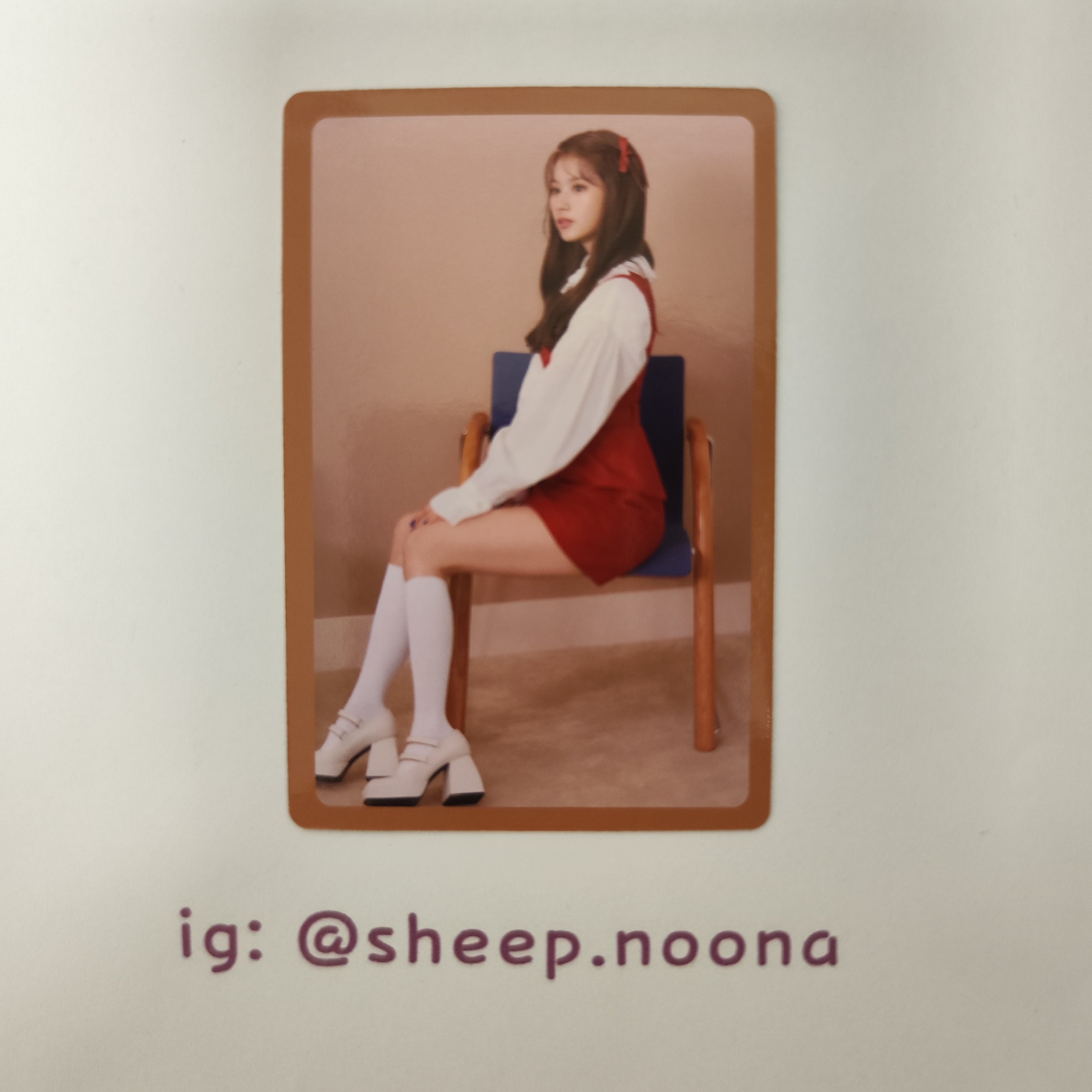 Photocard Sana Twice