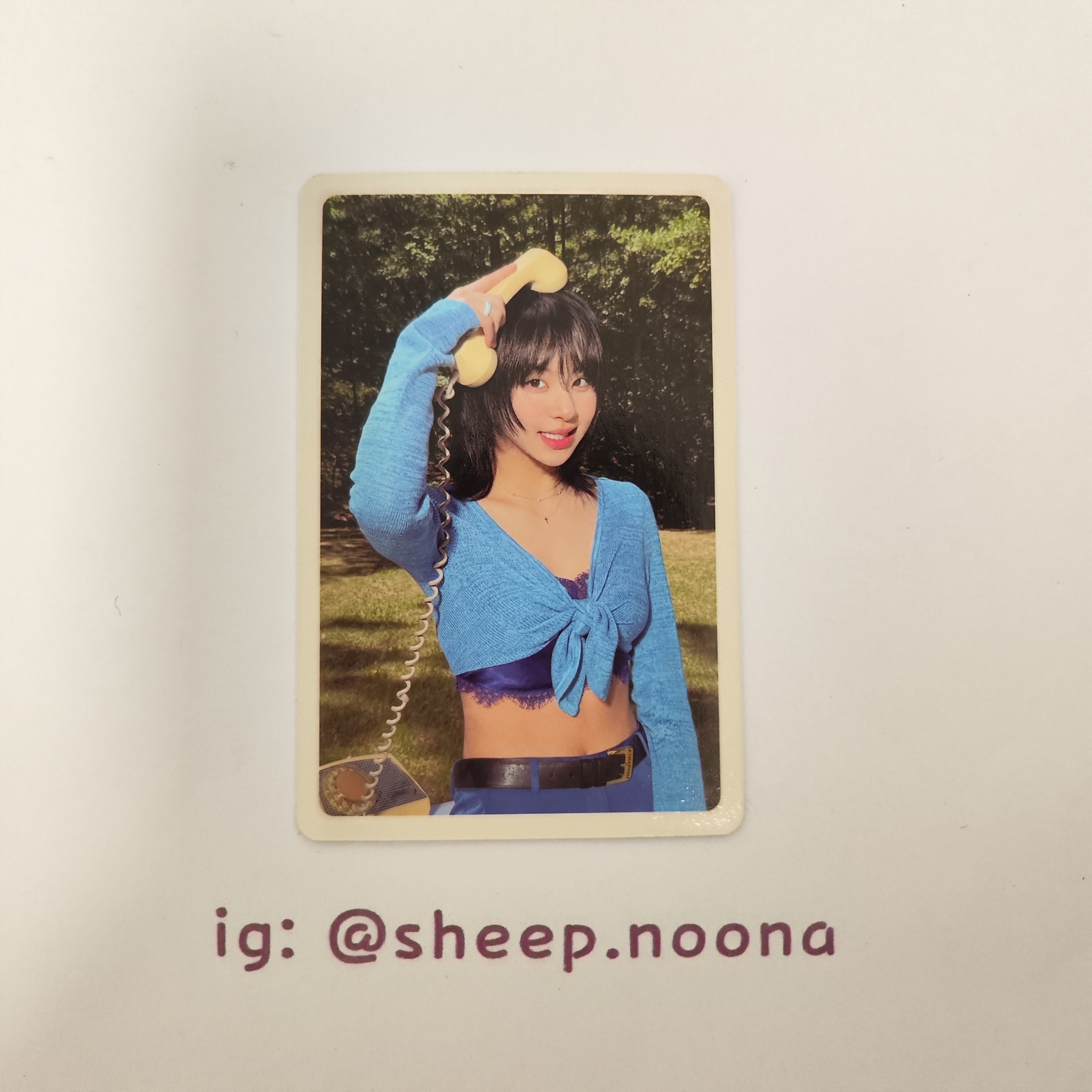 Photocards Chaeyoung Twice