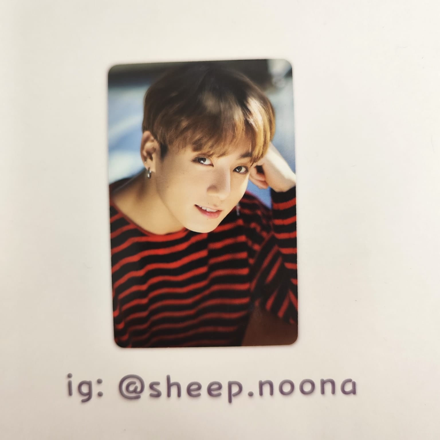 Photocards Jungkook BTS