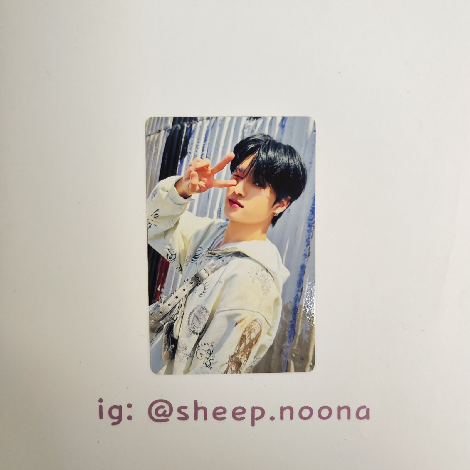 Photocards Wooyoung Ateez