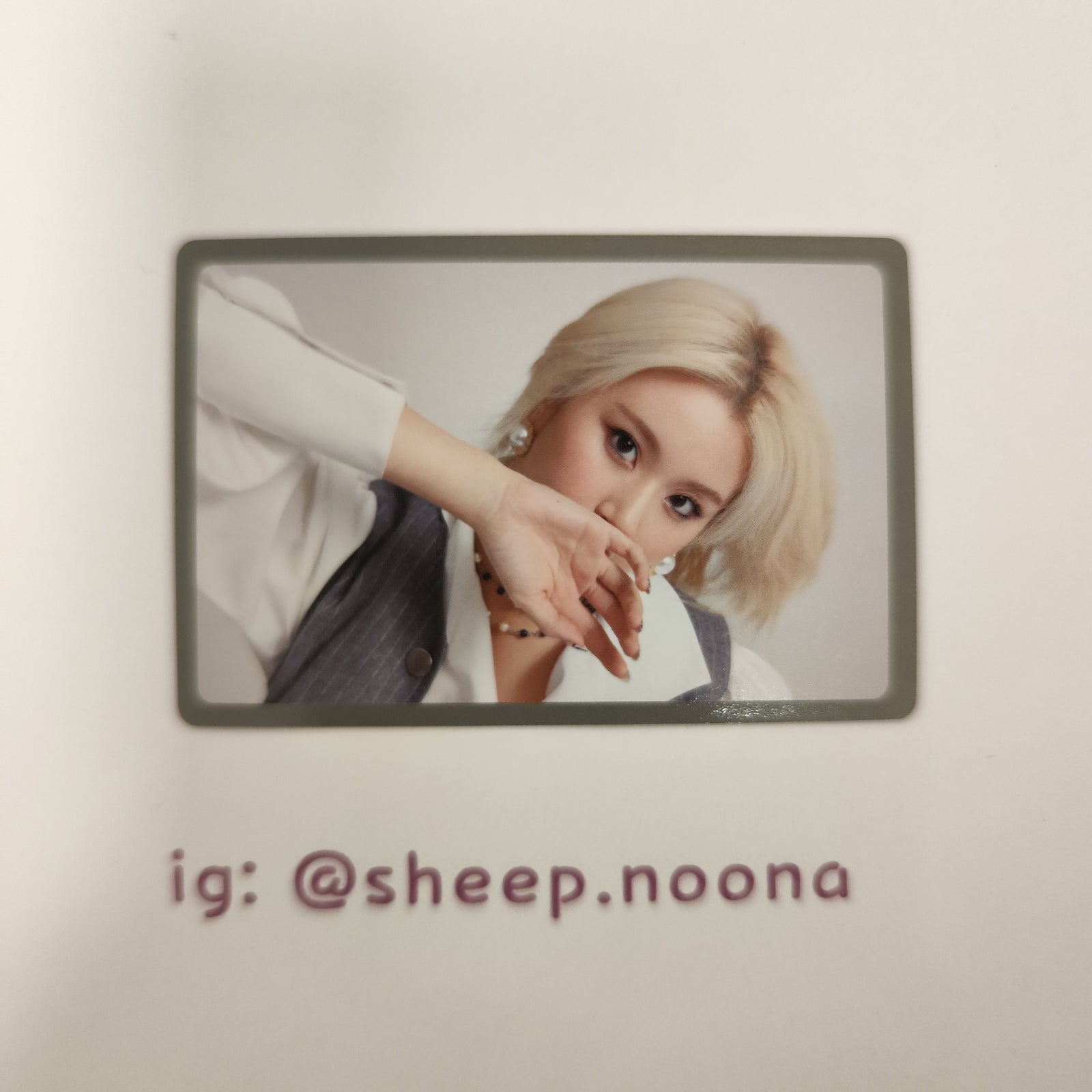 Photocards Chaeyoung Twice