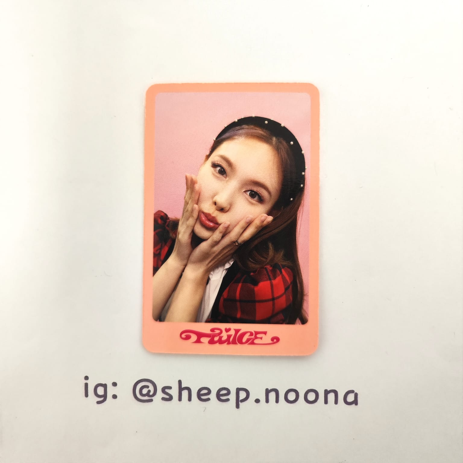Photocard Nayeon Twice