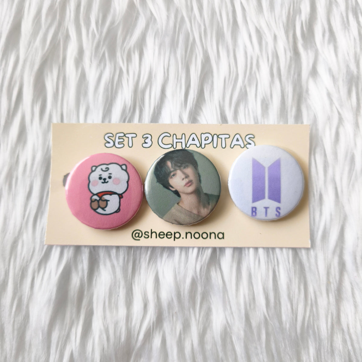 Chapas BTS