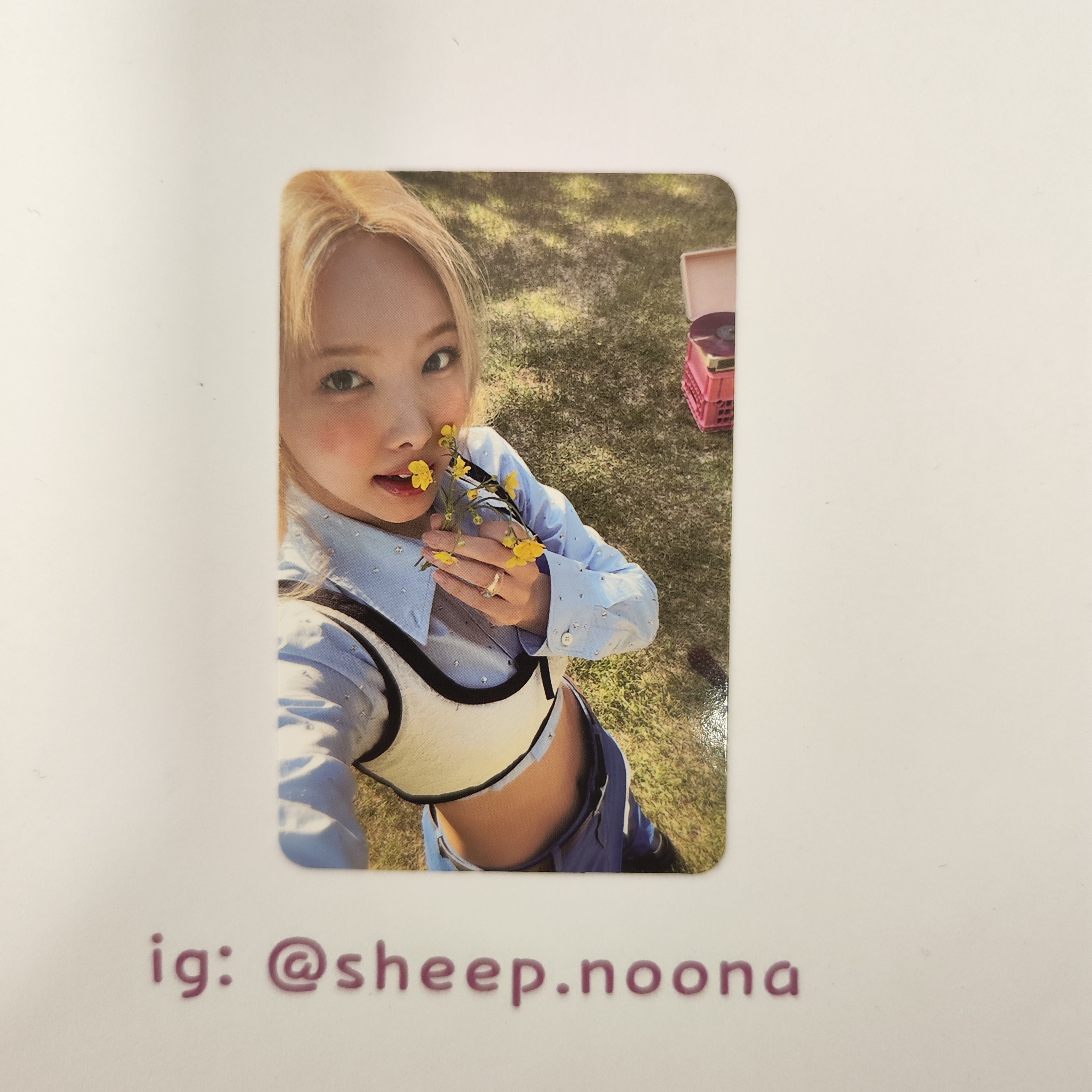 Photocard Nayeon Twice