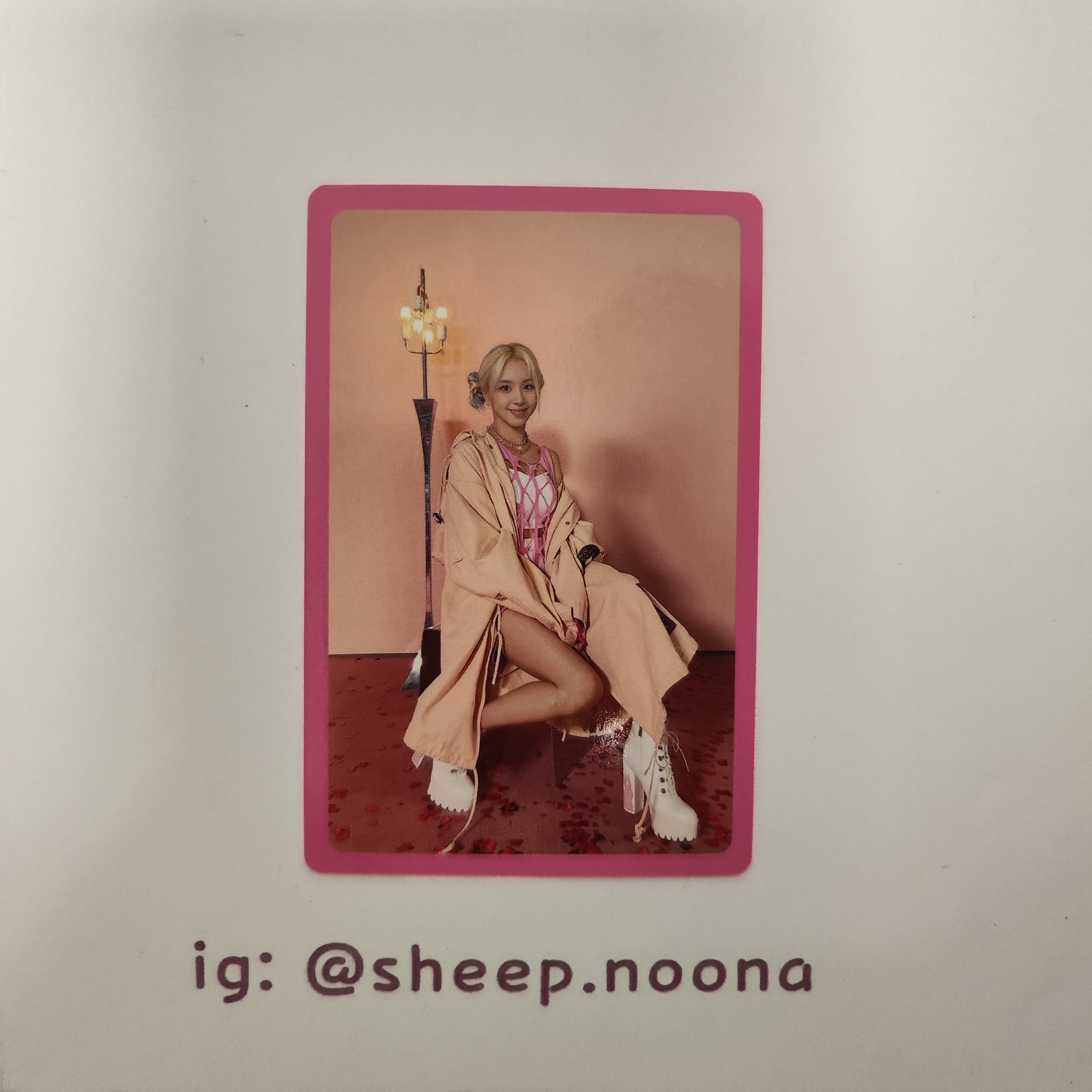 Photocards Chaeyoung Twice