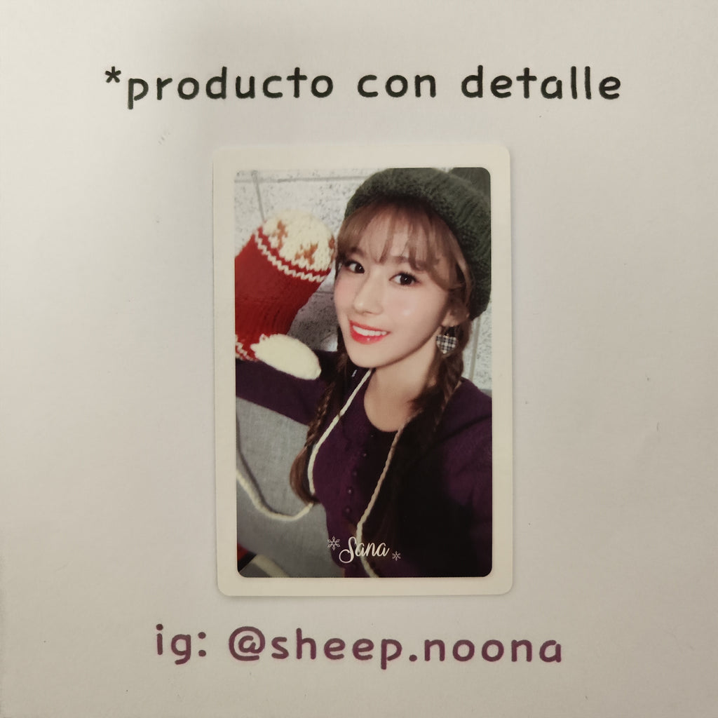Photocard Sana Twice