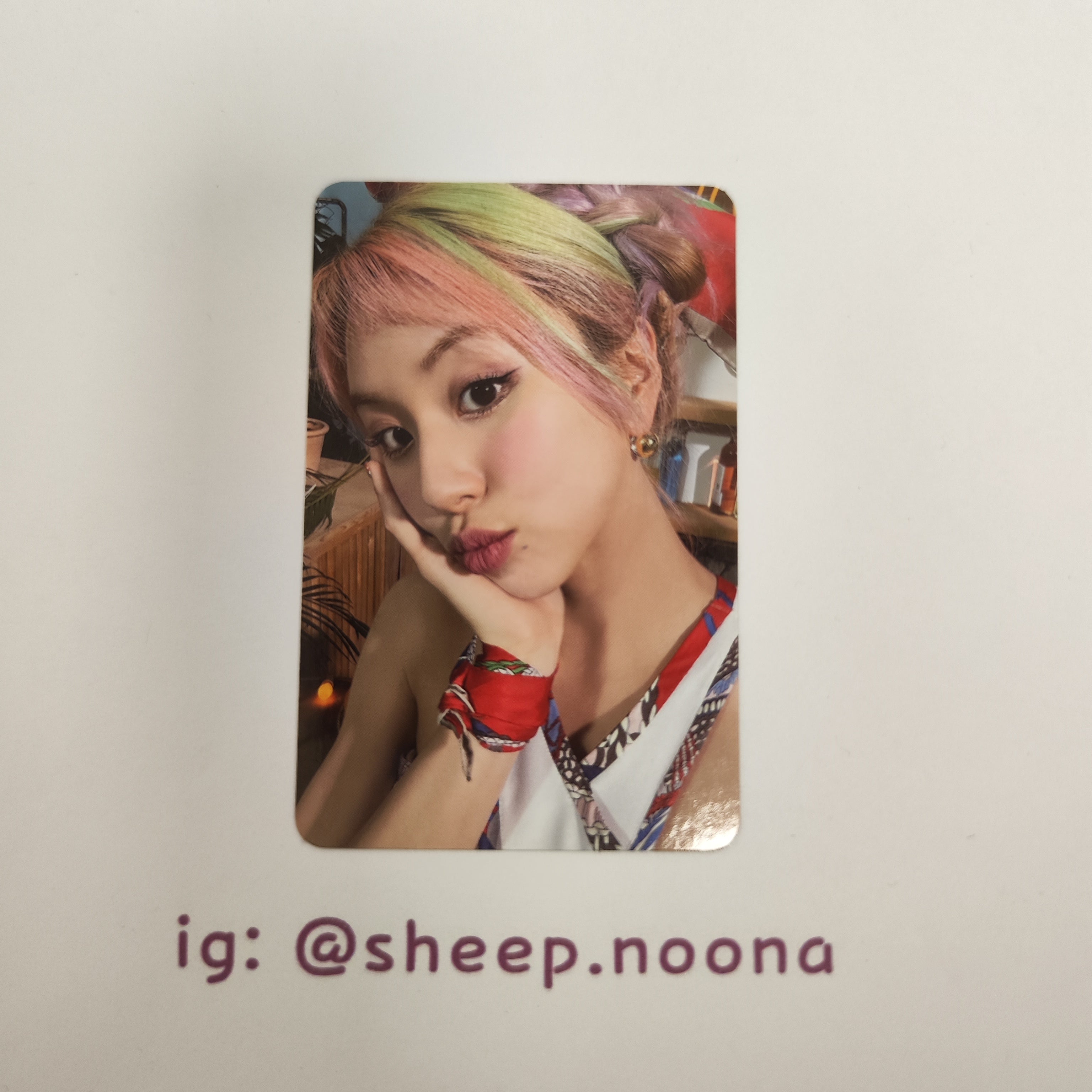 Photocards Chaeyoung Twice