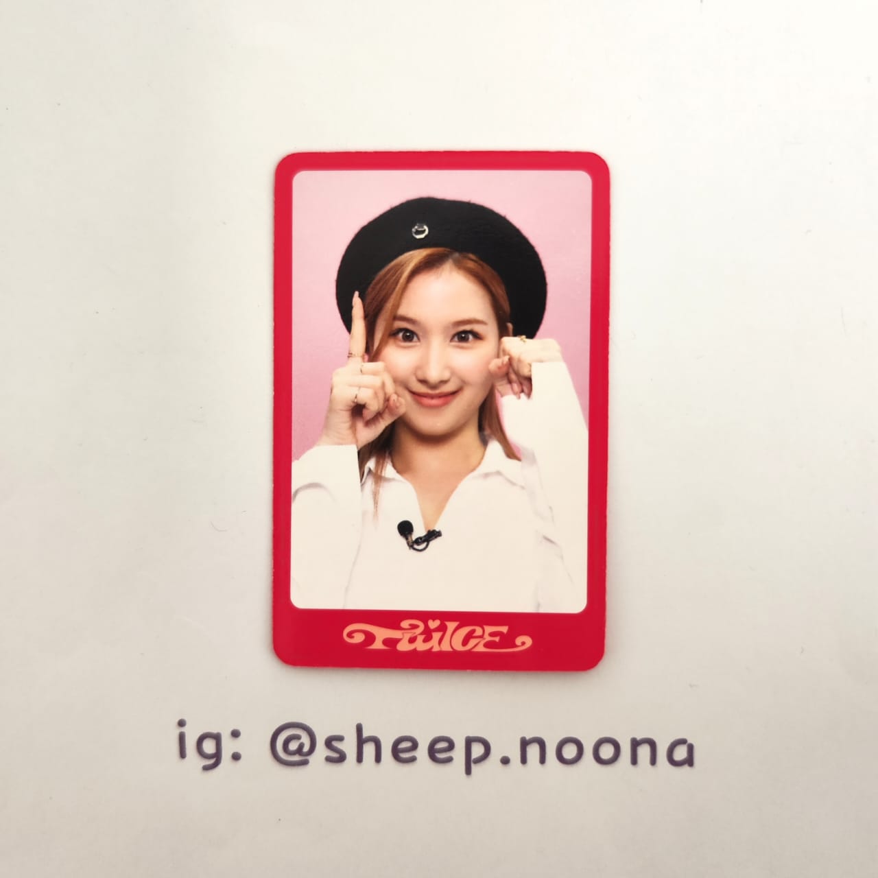 Photocard Sana Twice