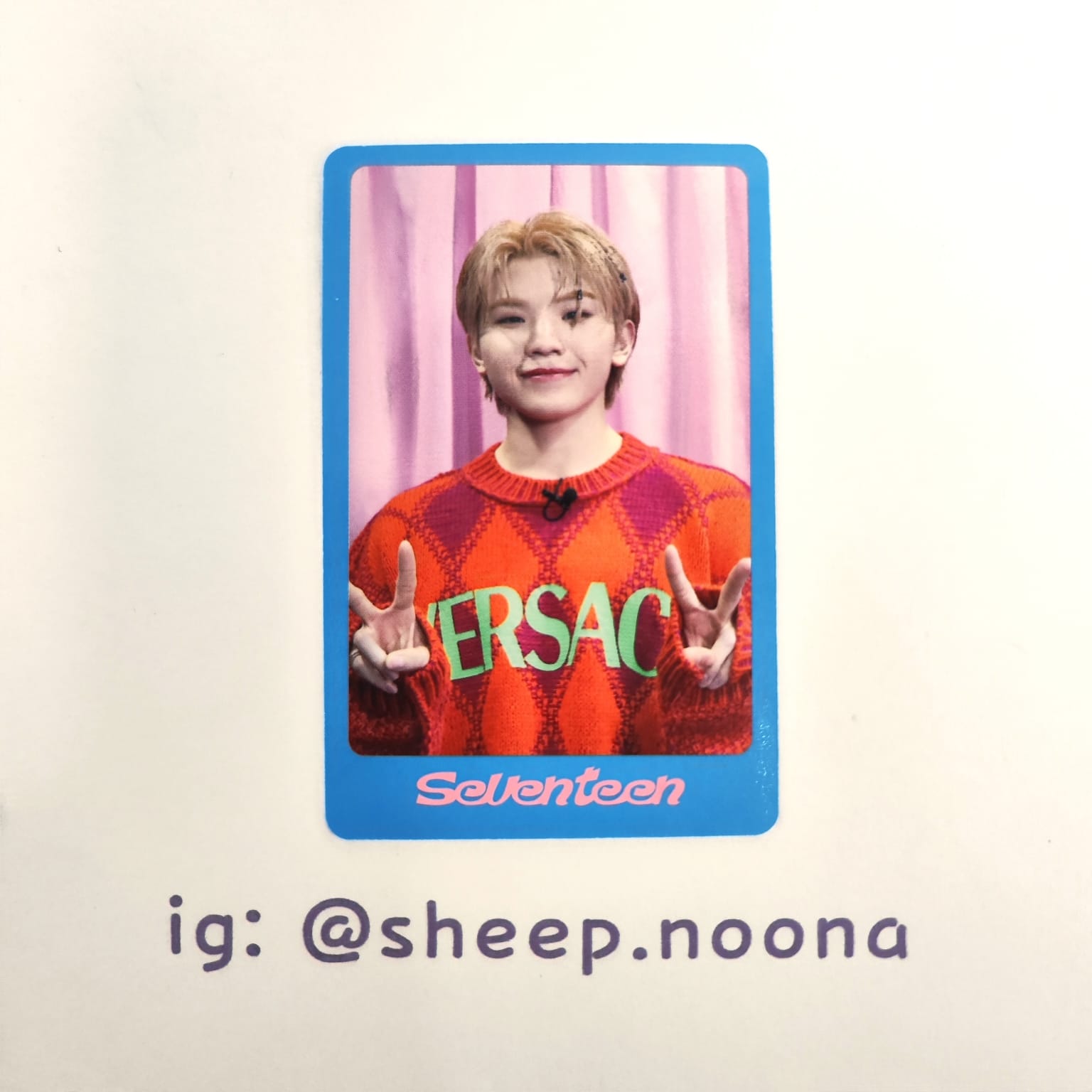 Photocards Woozi Seventeen