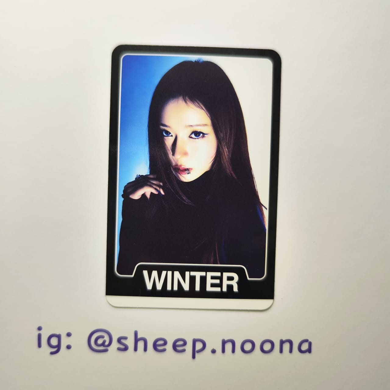 Photocards Winter Aespa