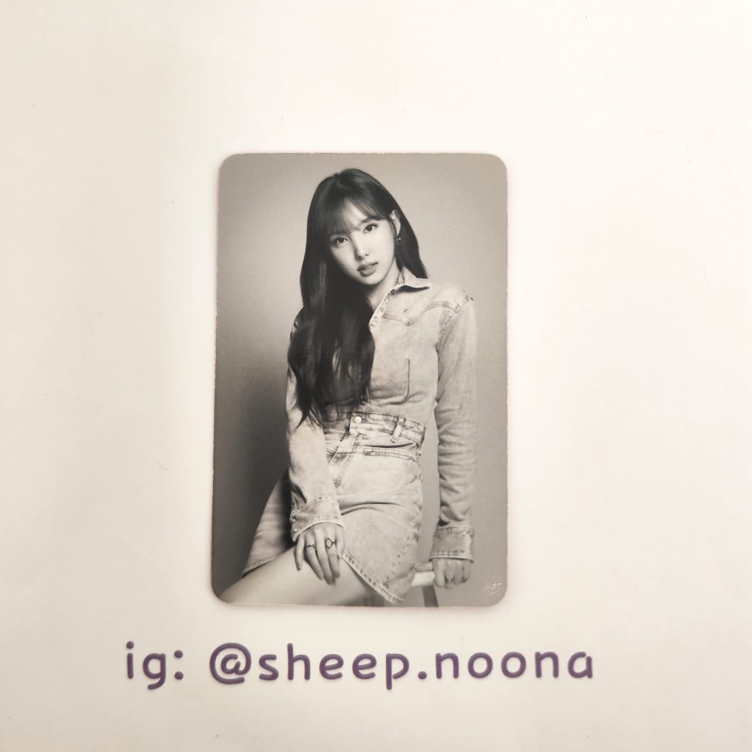 Photocard Nayeon Twice