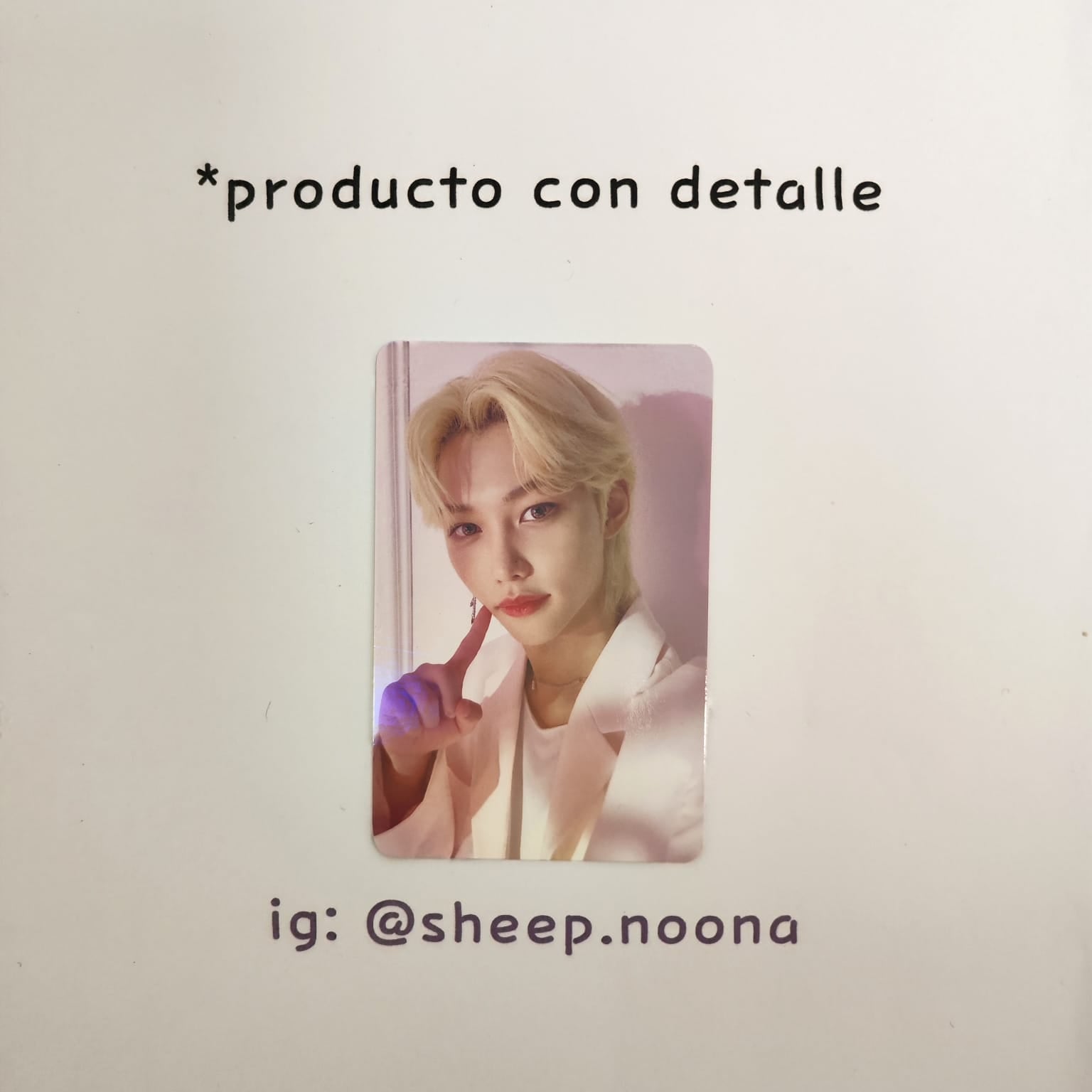 Photocards Felix SKZ