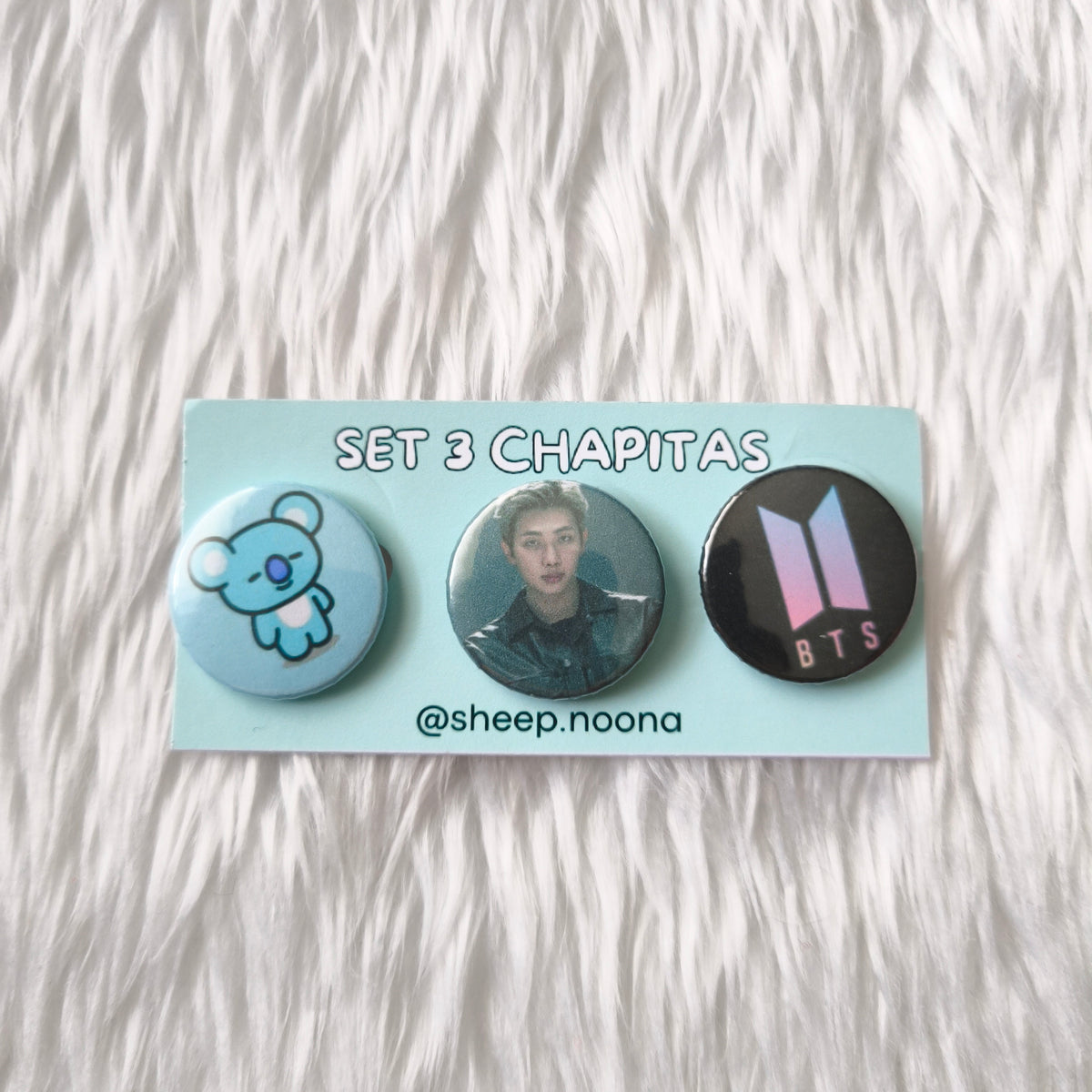 Chapas BTS