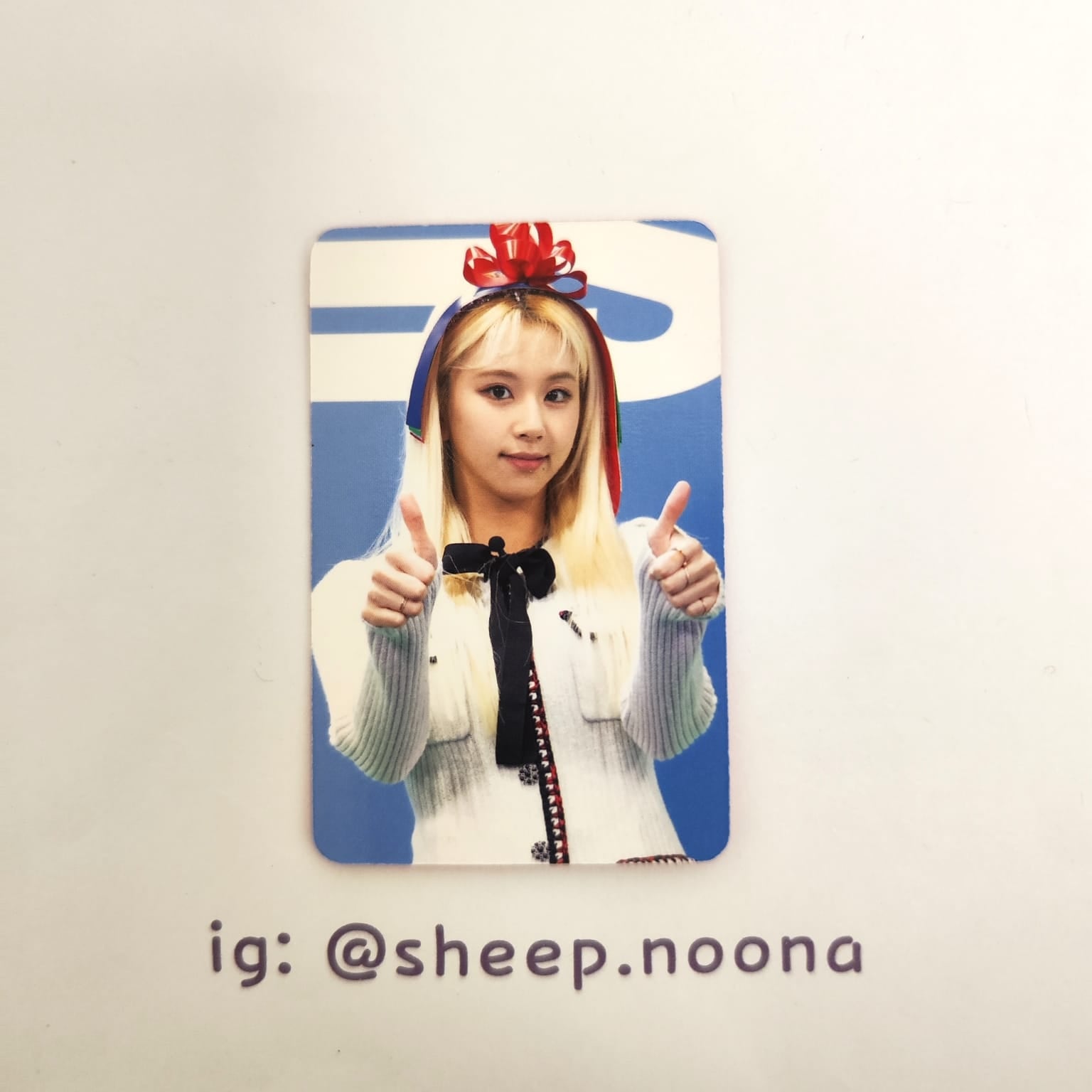 Photocards Chaeyoung Twice