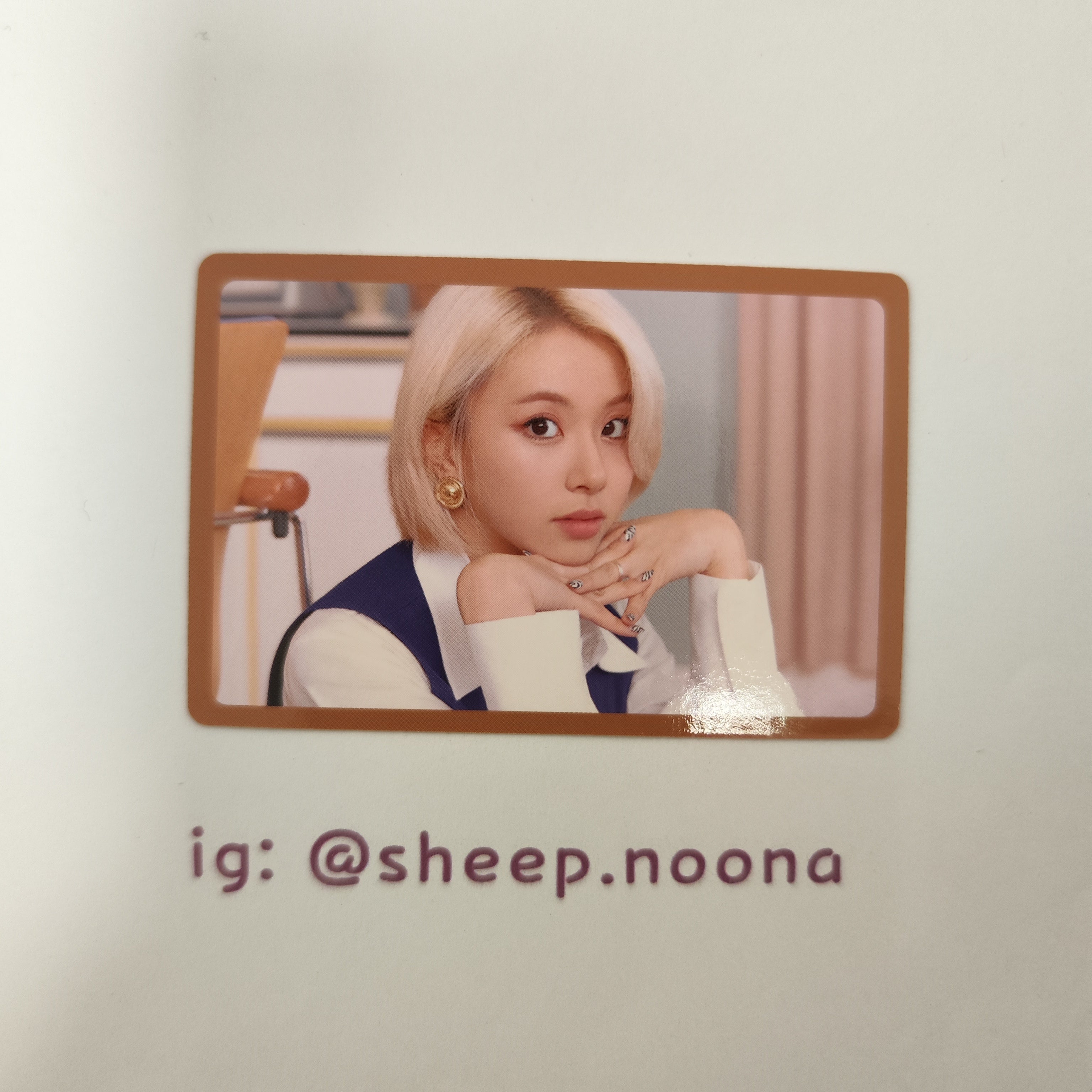 Photocards Chaeyoung Twice
