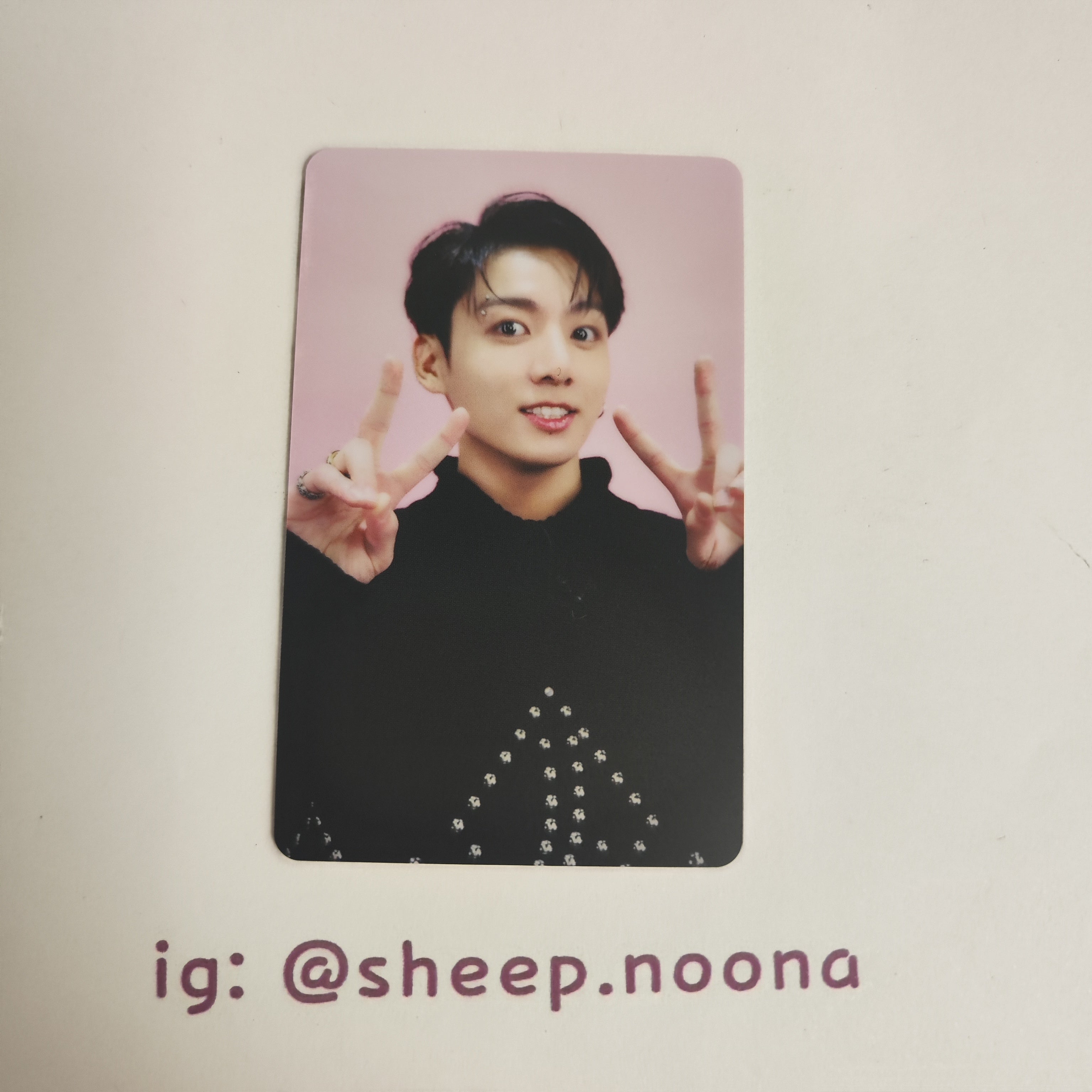 Photocards Jungkook BTS