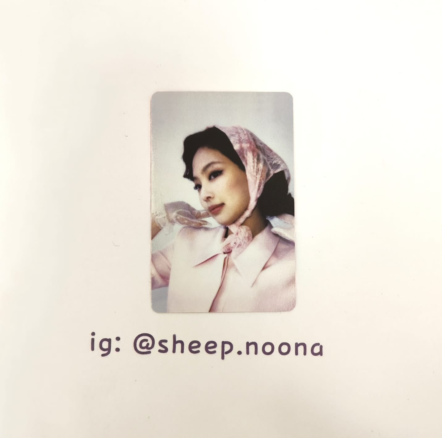 Photocards Jennie Blackpink