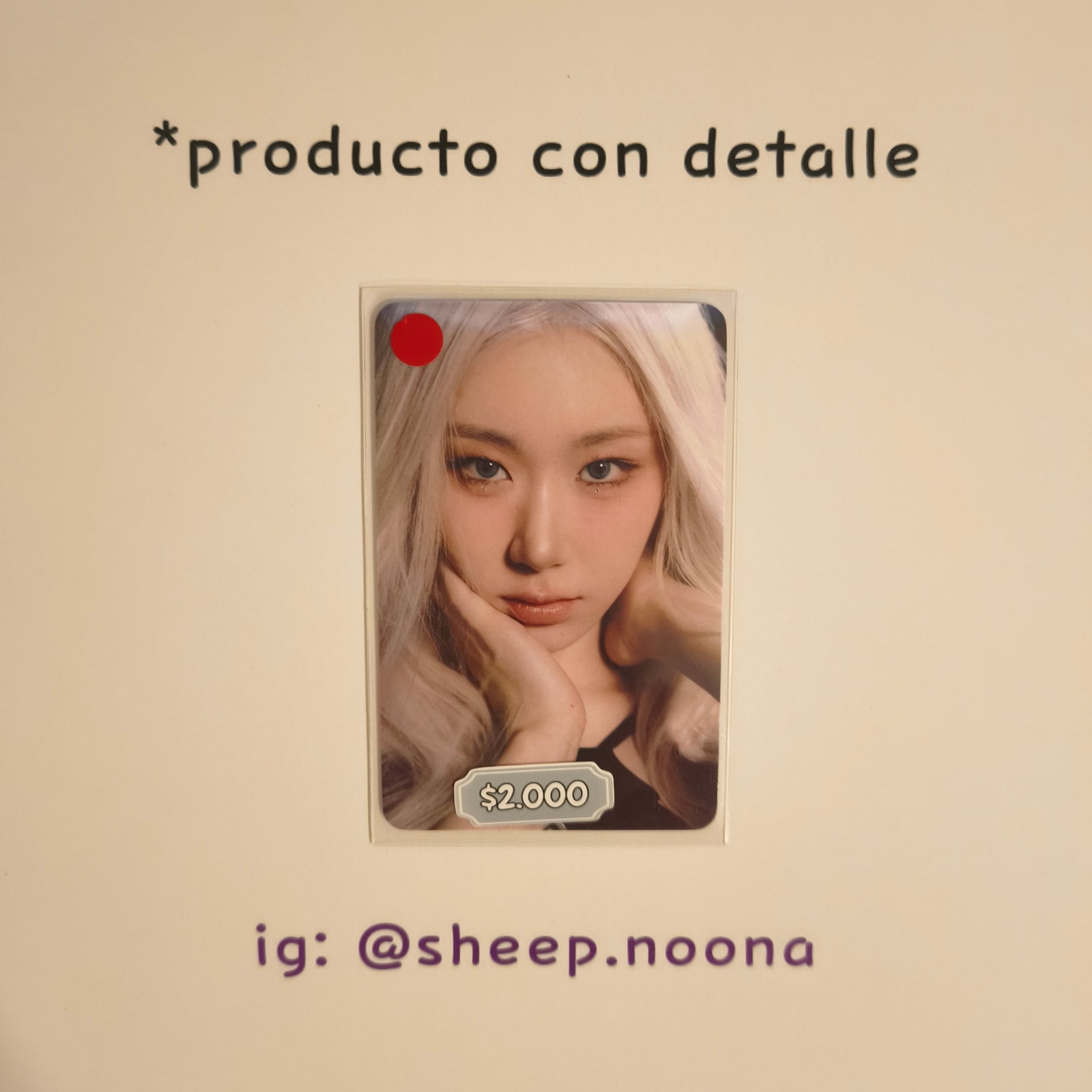 Photocards Chaeryeong Itzy