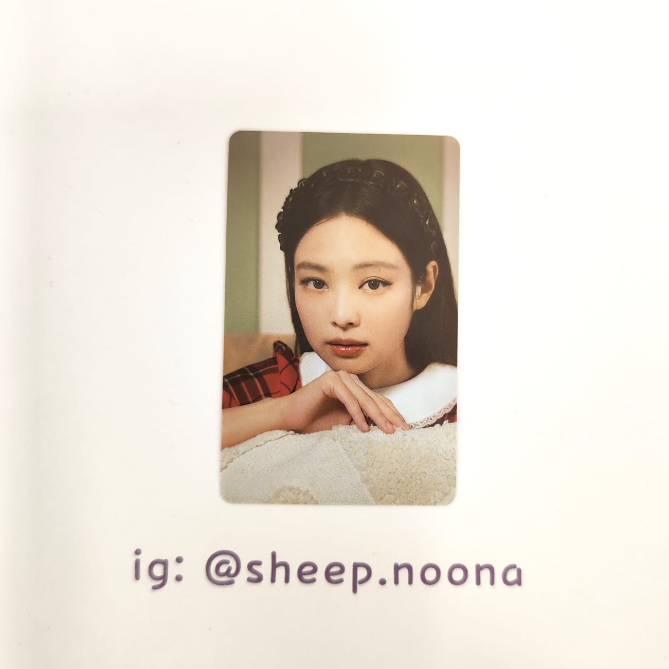 Photocards Jennie Blackpink