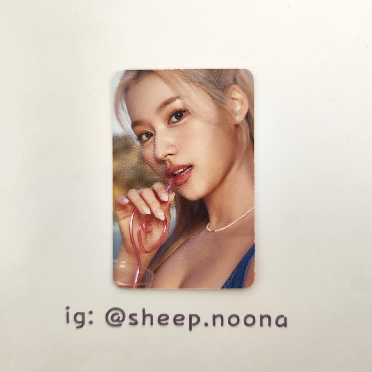 Photocard Sana Twice