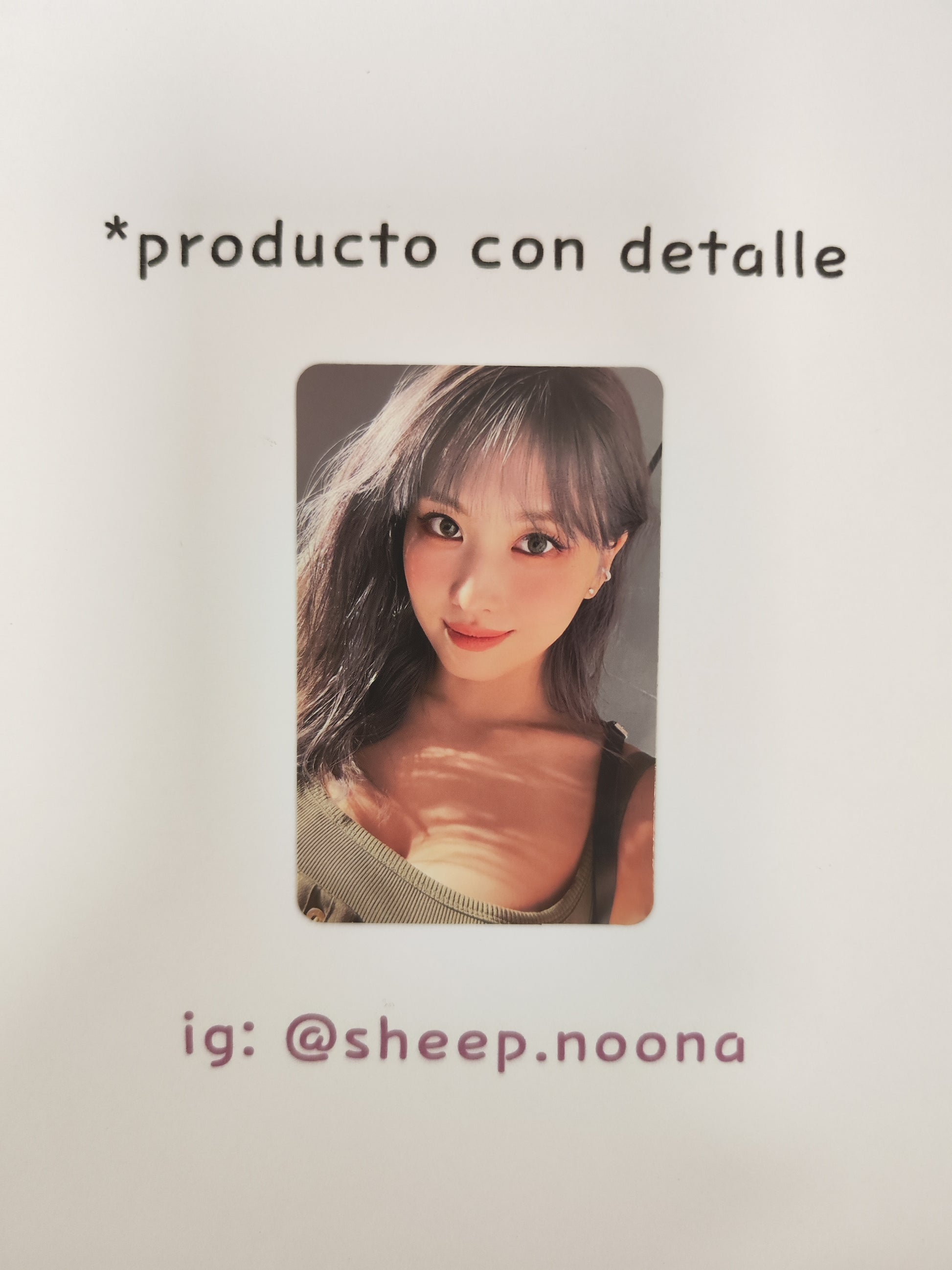 Photocards Momo Twice
