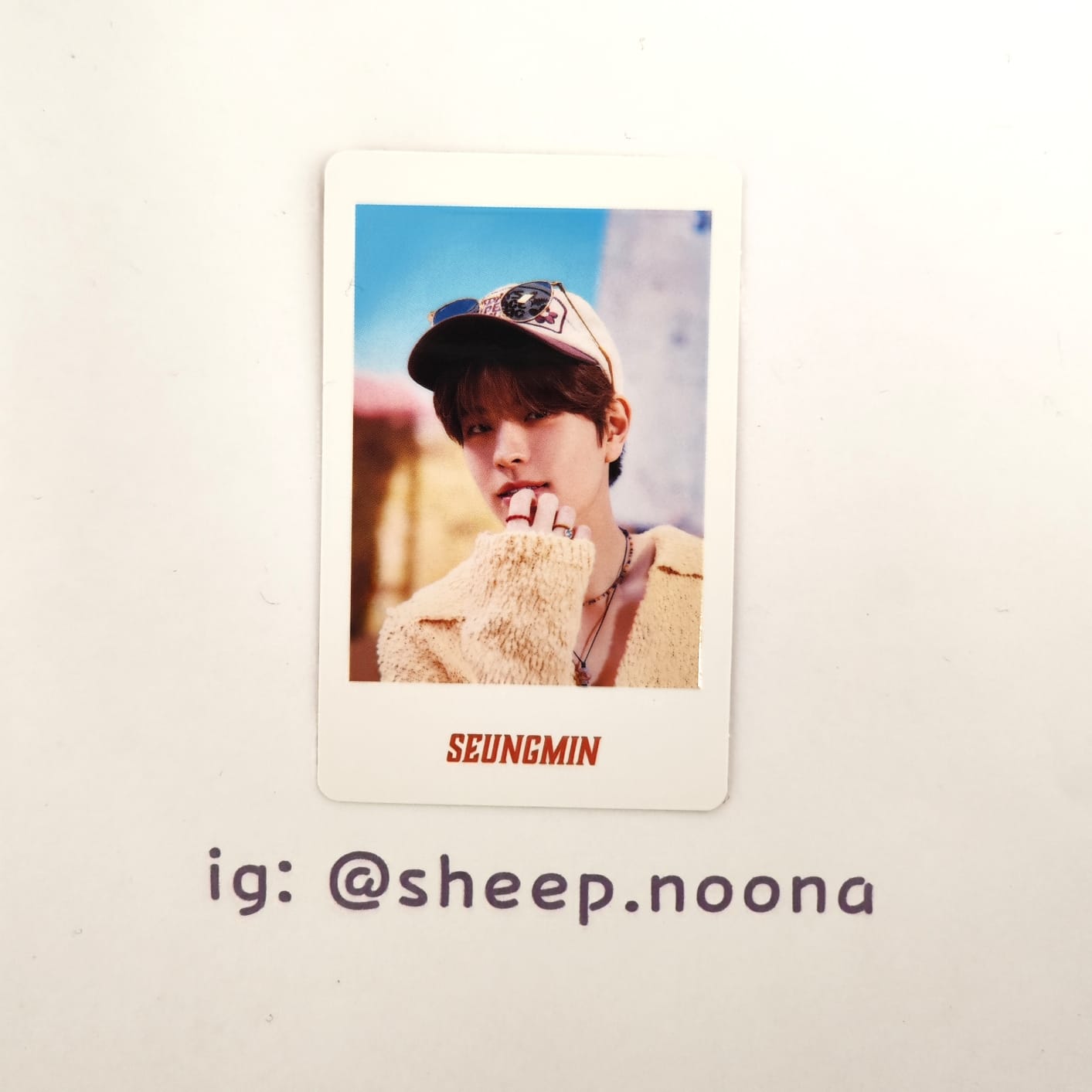 Photocards Seungmin SKZ