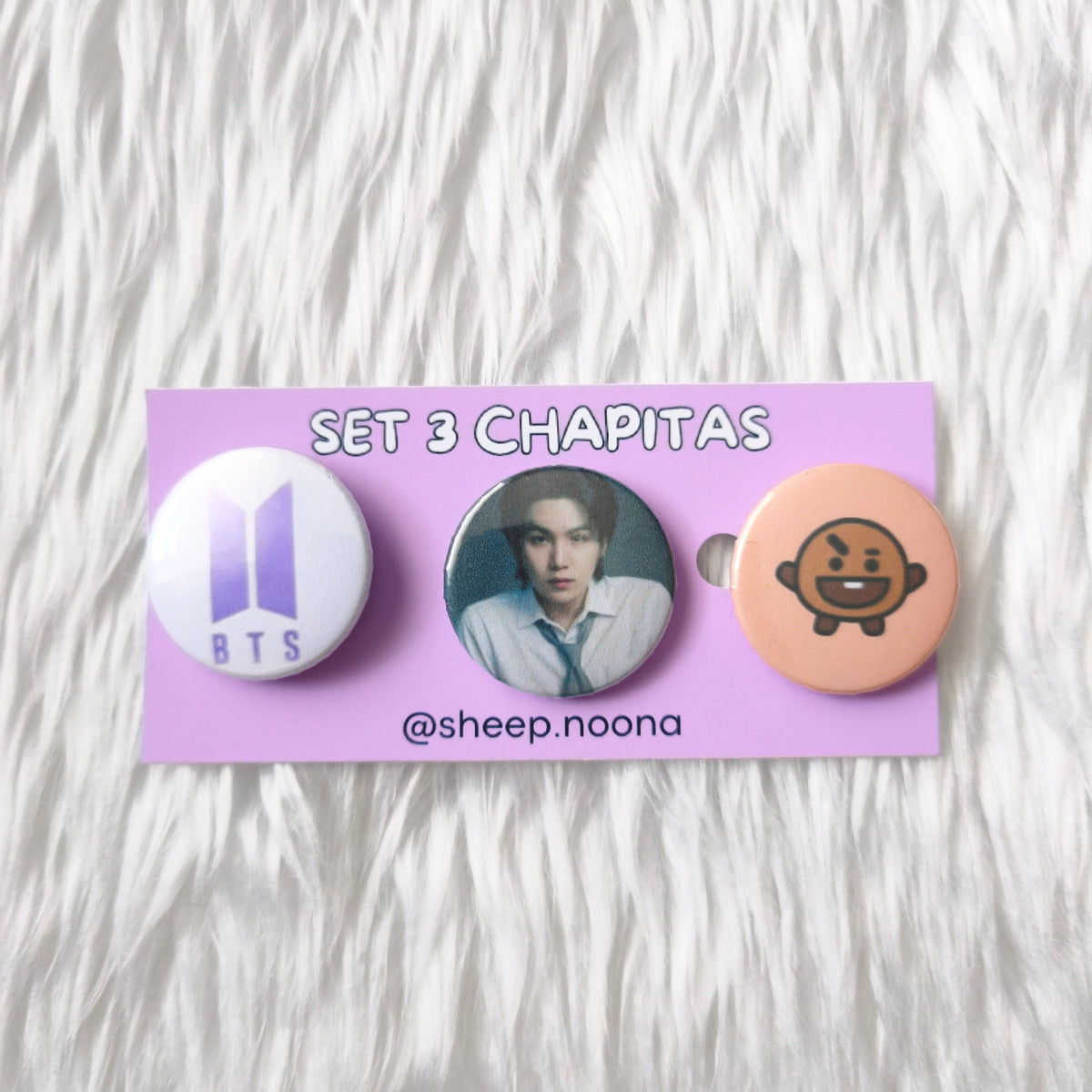 Chapas BTS