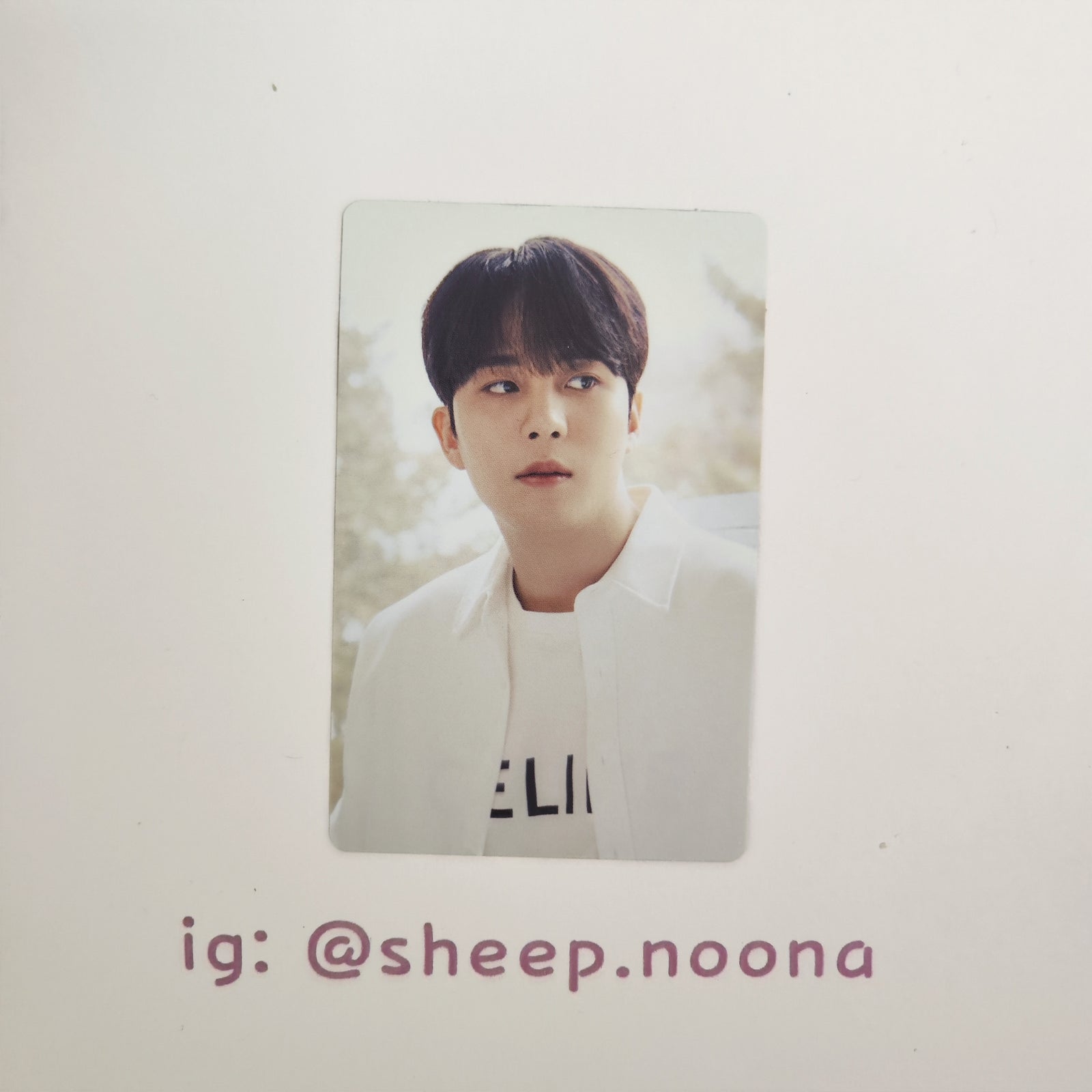 Photocards Jongho Ateez
