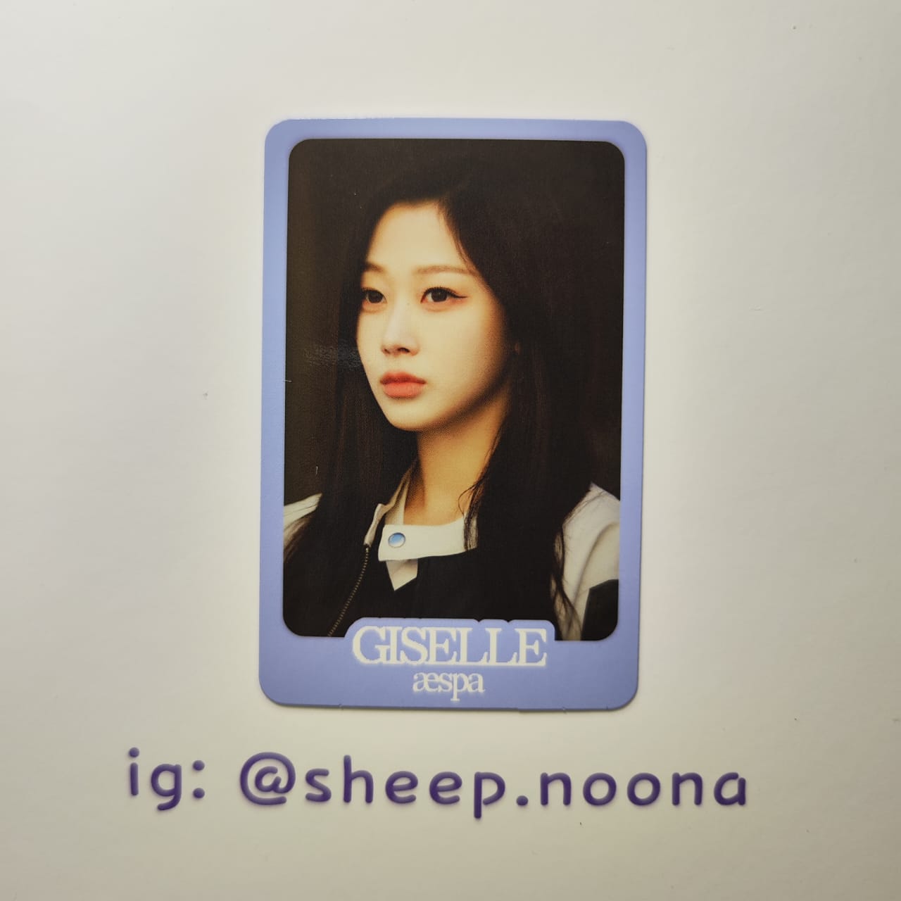 Photocards Giselle Aespa