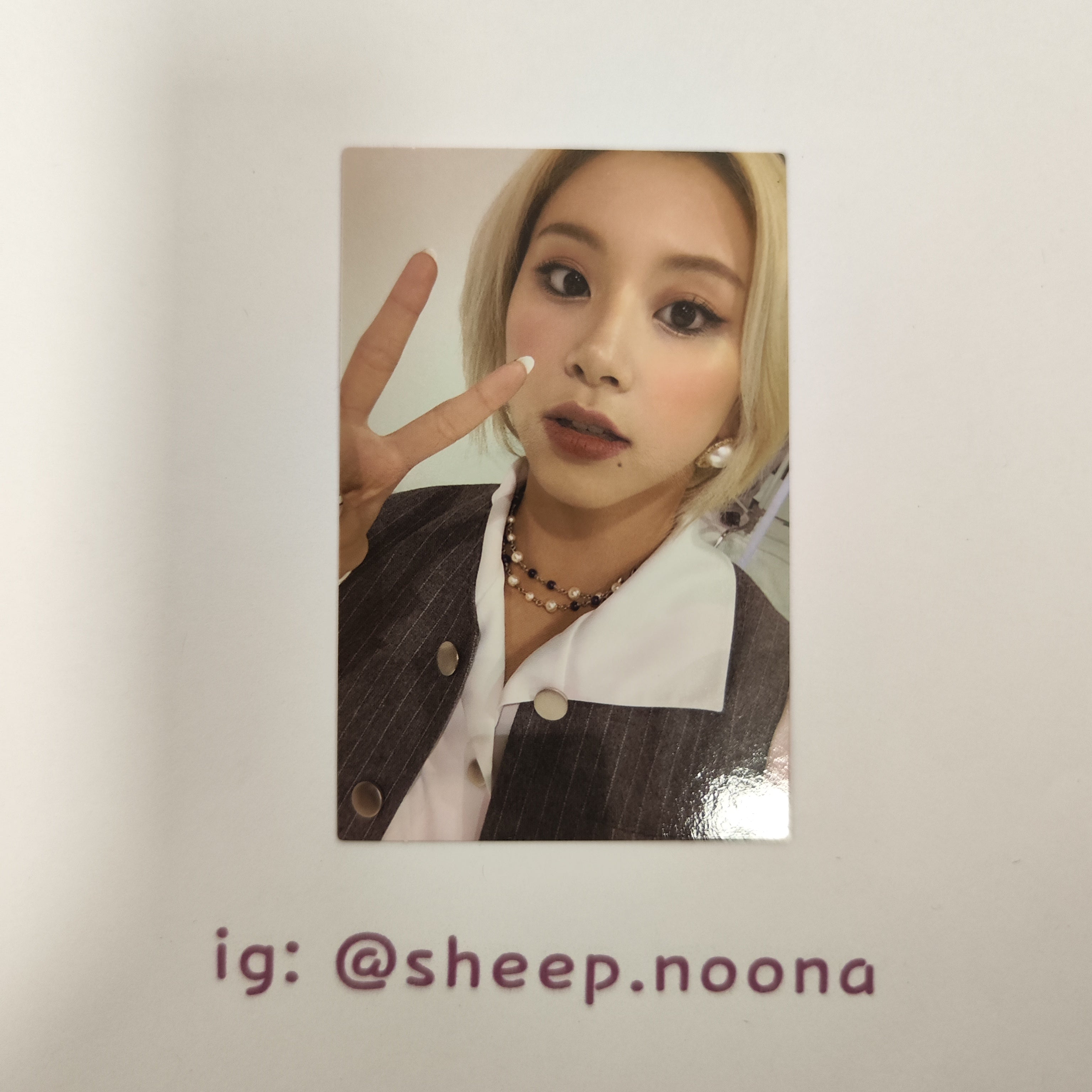 Photocards Chaeyoung Twice
