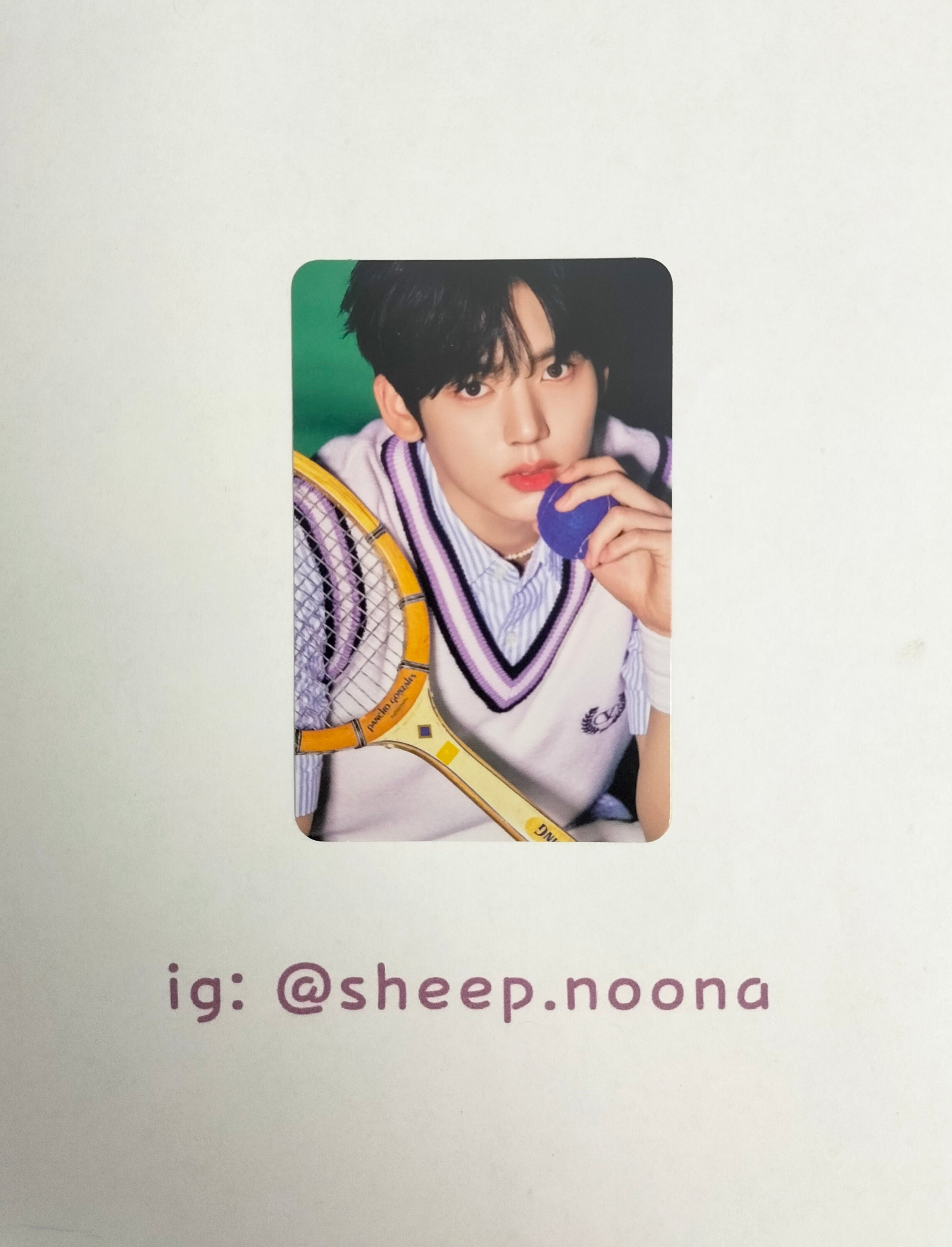 Photocard Yujin ZB1