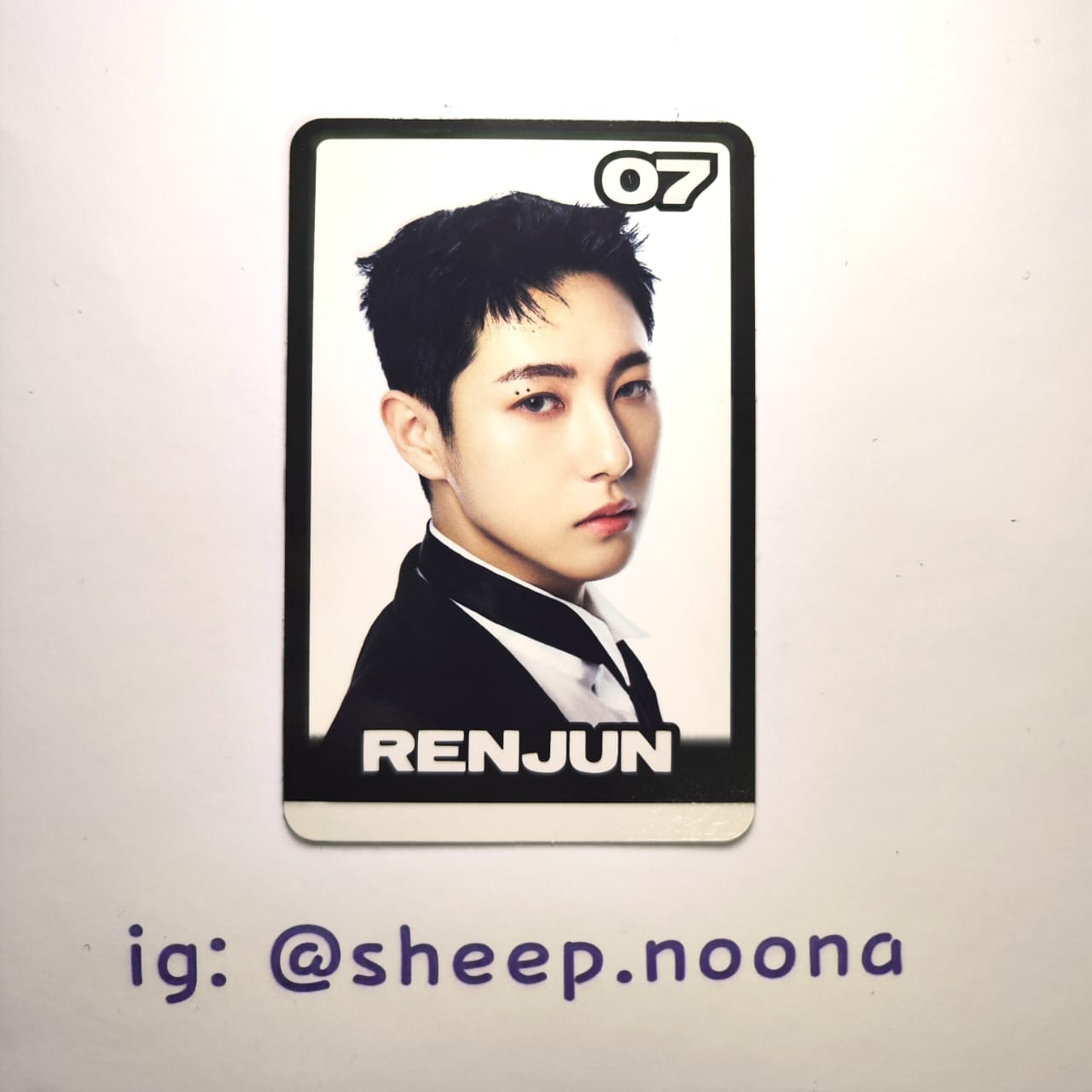 Photocards Renjun NCT Dream