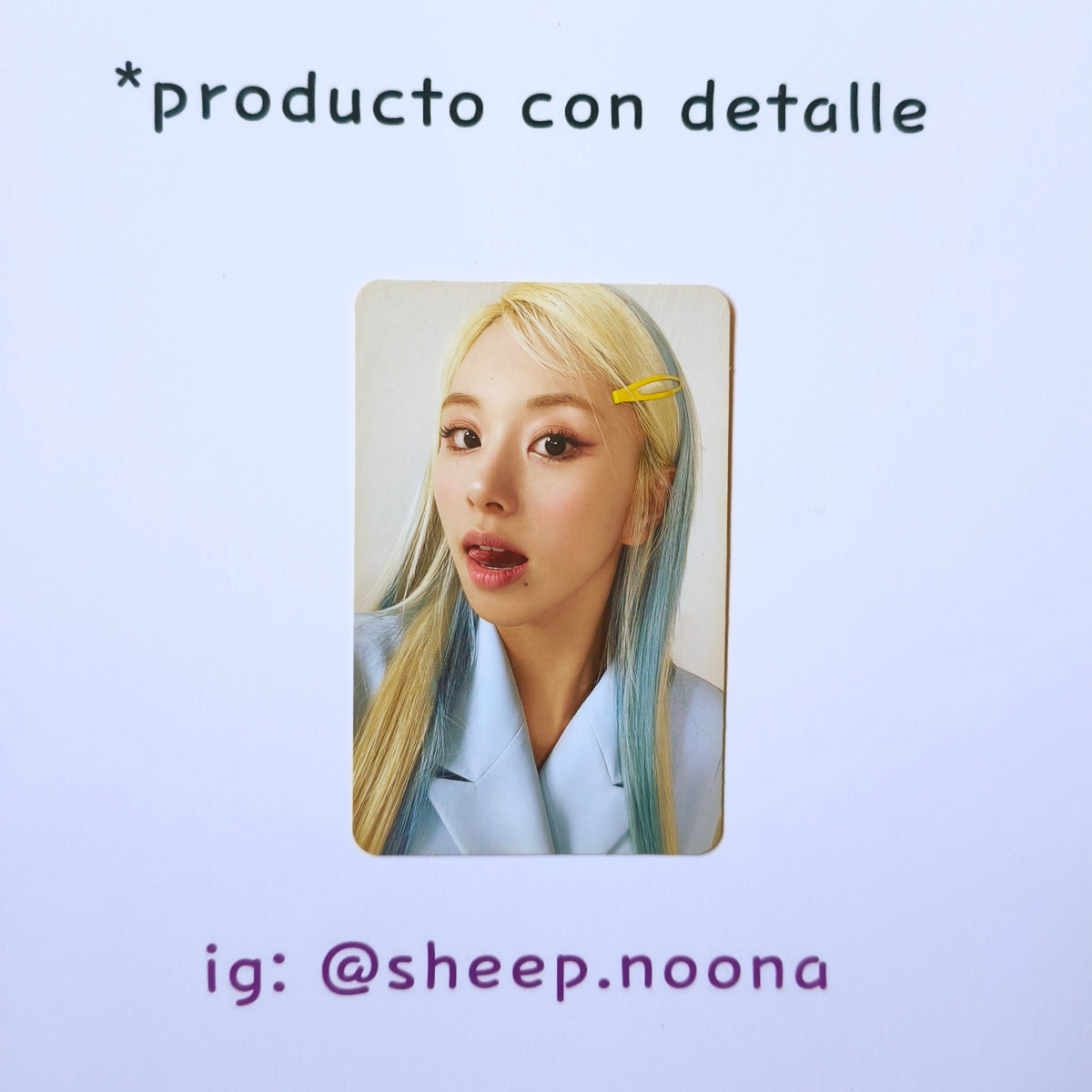Photocards Chaeyoung Twice