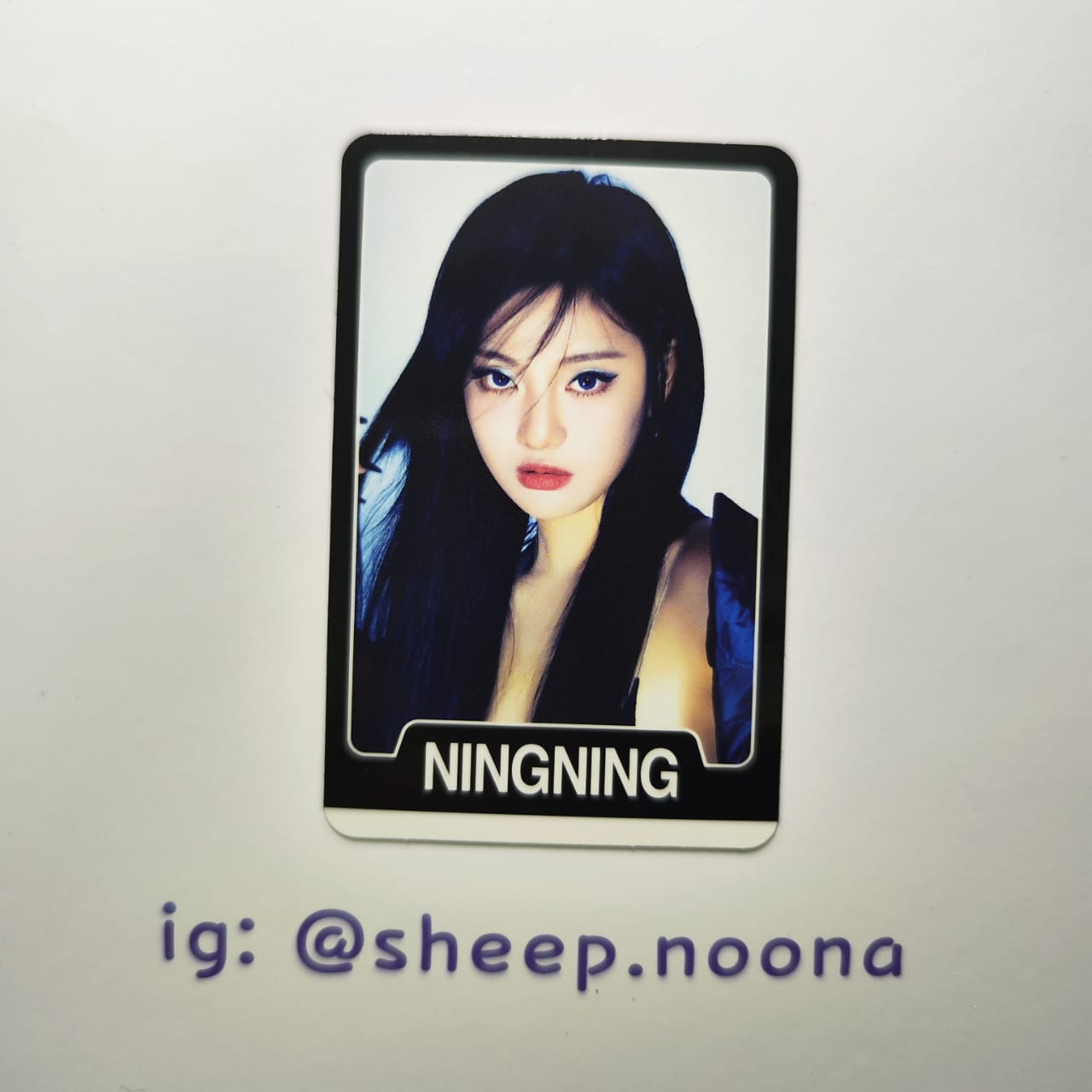 Photocards Ningning Aespa