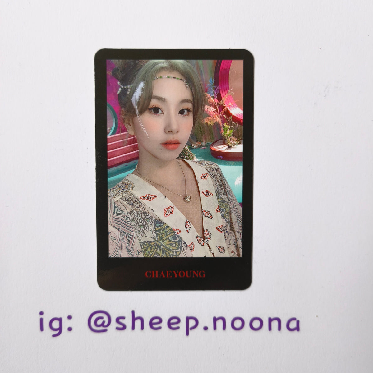 Photocards Chaeyoung Twice