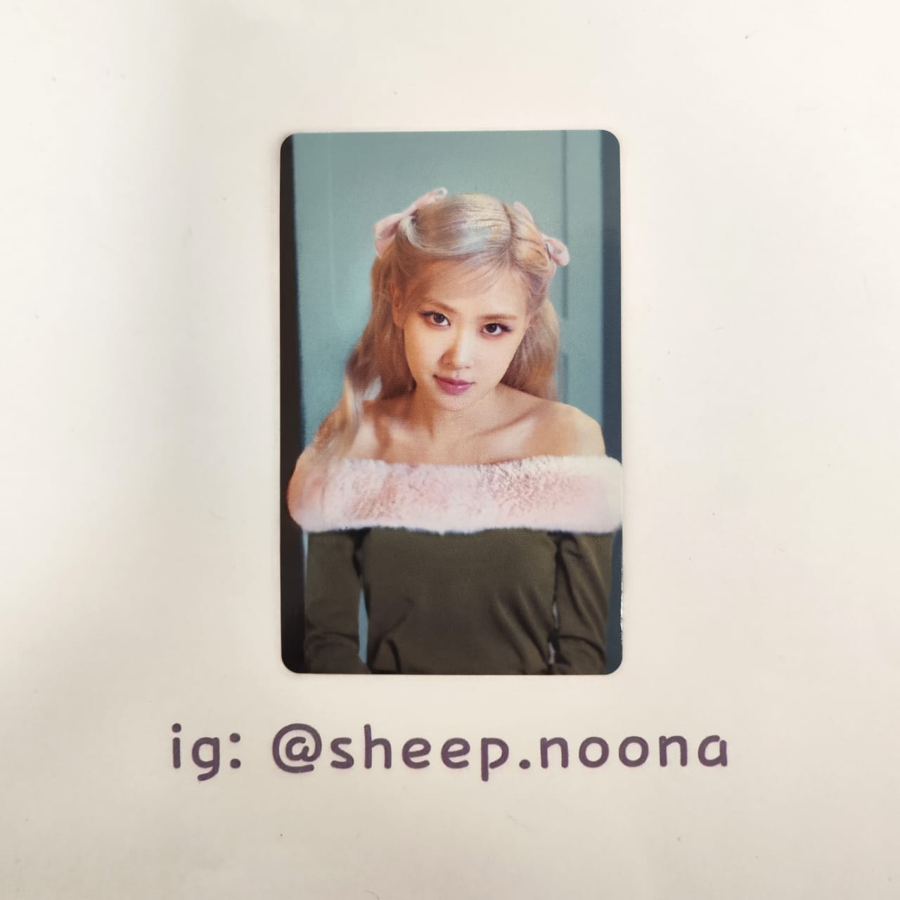 Photocards Rose Blackpink