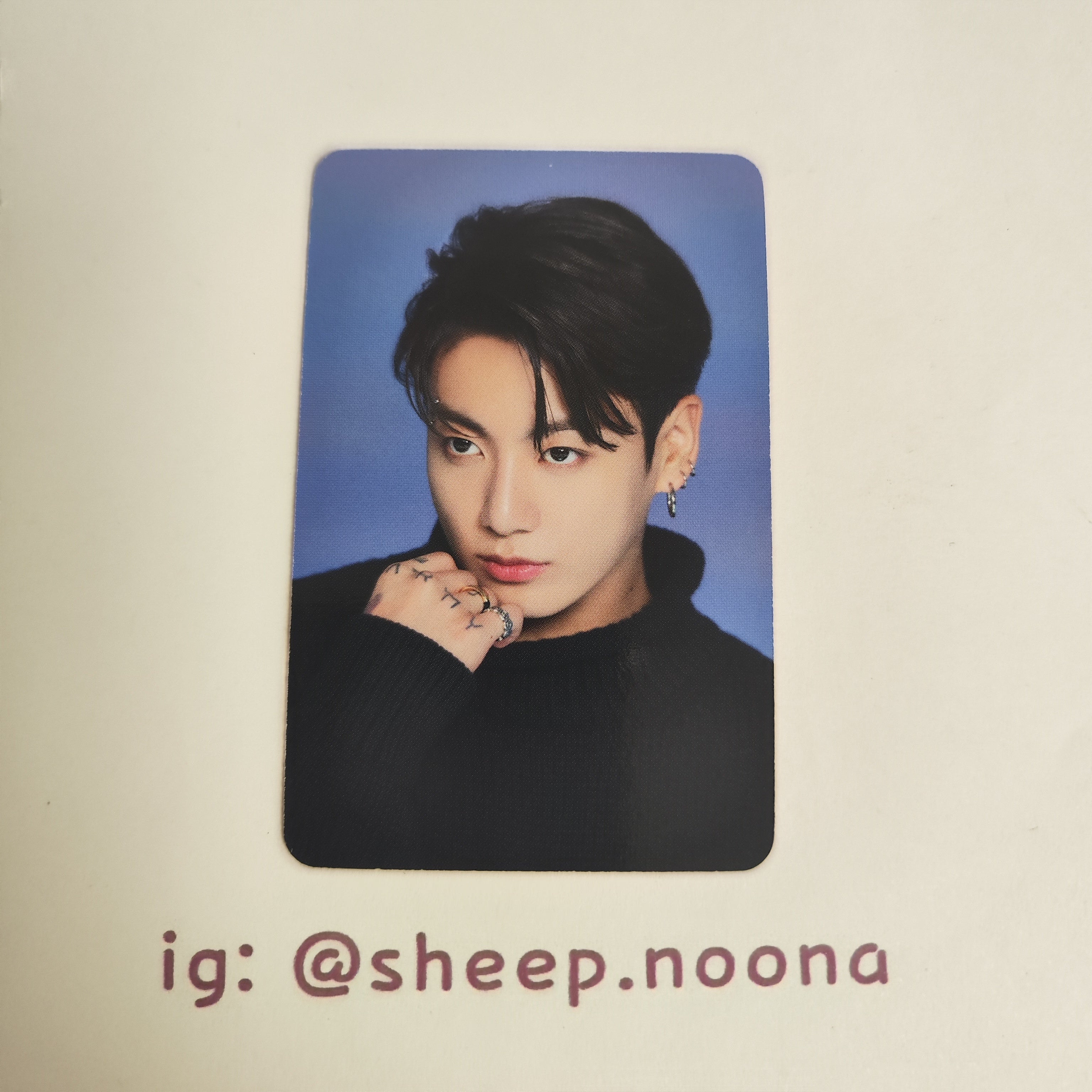 Photocards Jungkook BTS
