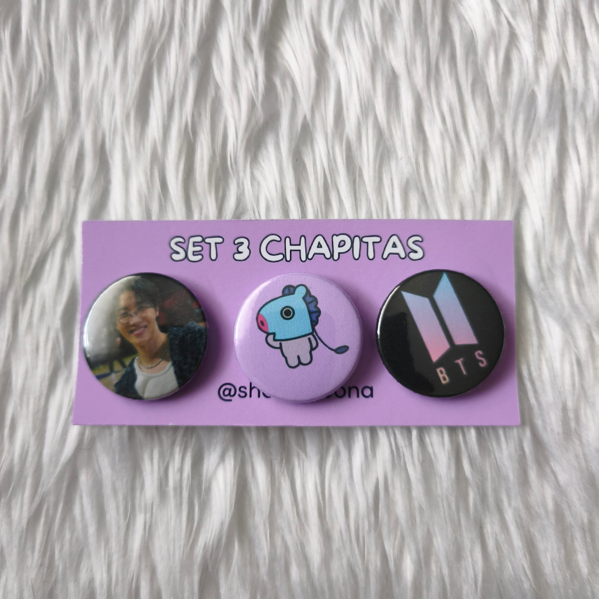 Chapas BTS