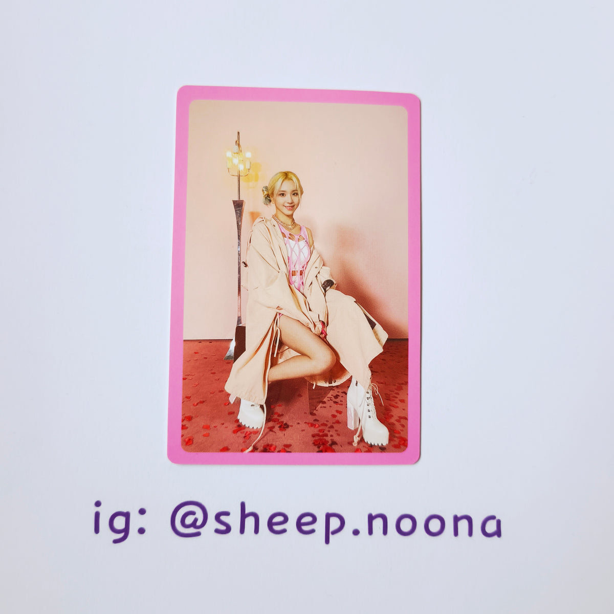 Photocards Chaeyoung Twice
